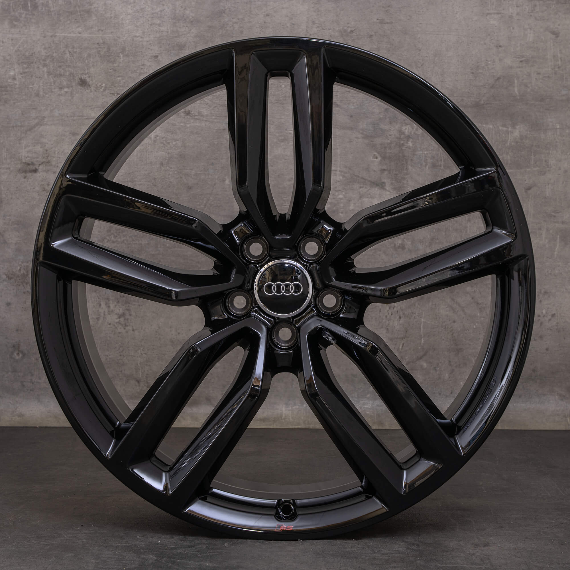 Originali Audi Q5 SQ5 cerchi auto 21 pollici 8R 8R0601025CP nero lucido