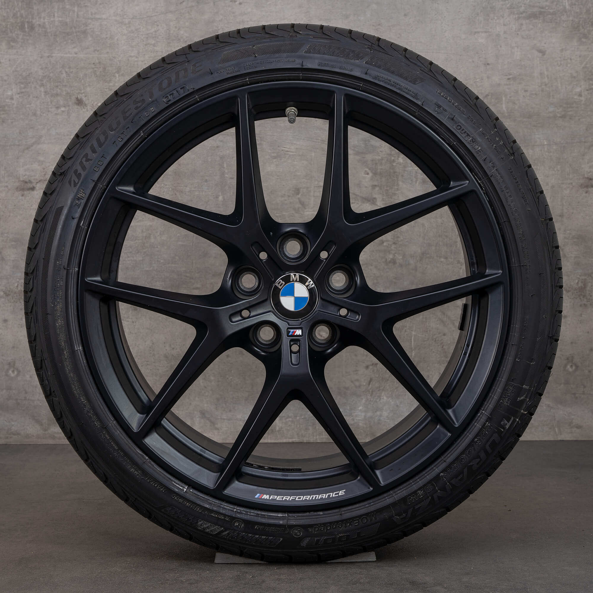 BMW 18 cali 1er F40 2er F44 M Performance M554 letnie koła opony