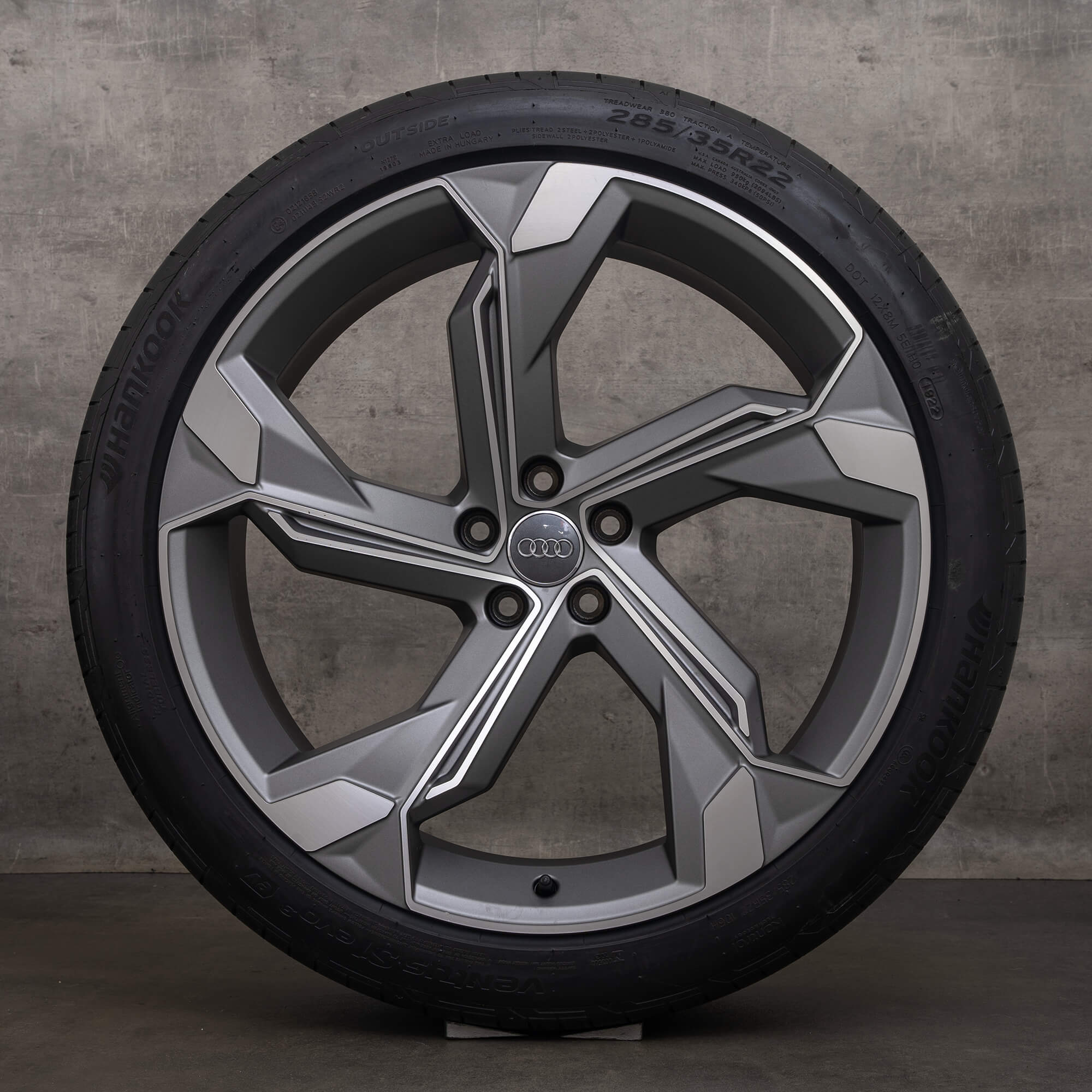 OEM Audi e-tron S SQ8 rims 22 inch GE Sportback winter tires