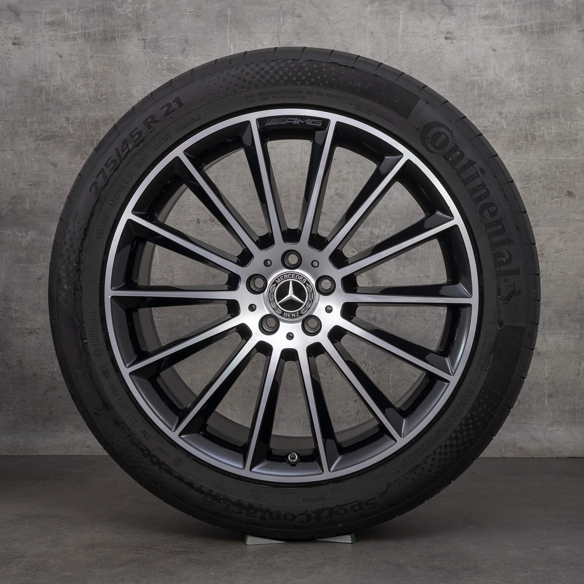 Mercedes Benz 21 inch AMG velgen GLE W167 V167 zomervelgen zomerbanden