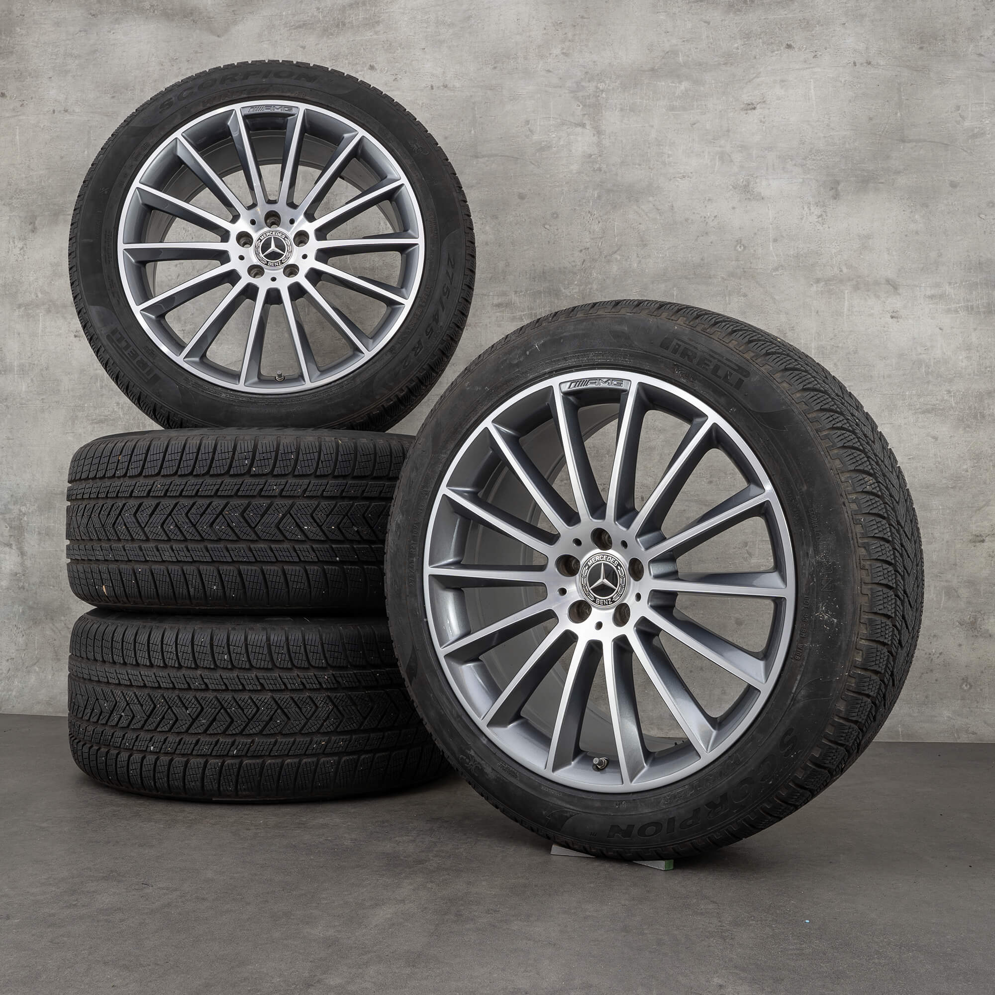 AMG 21 inch rims Mercedes Benz GLE W167 V167 SUV winter tires