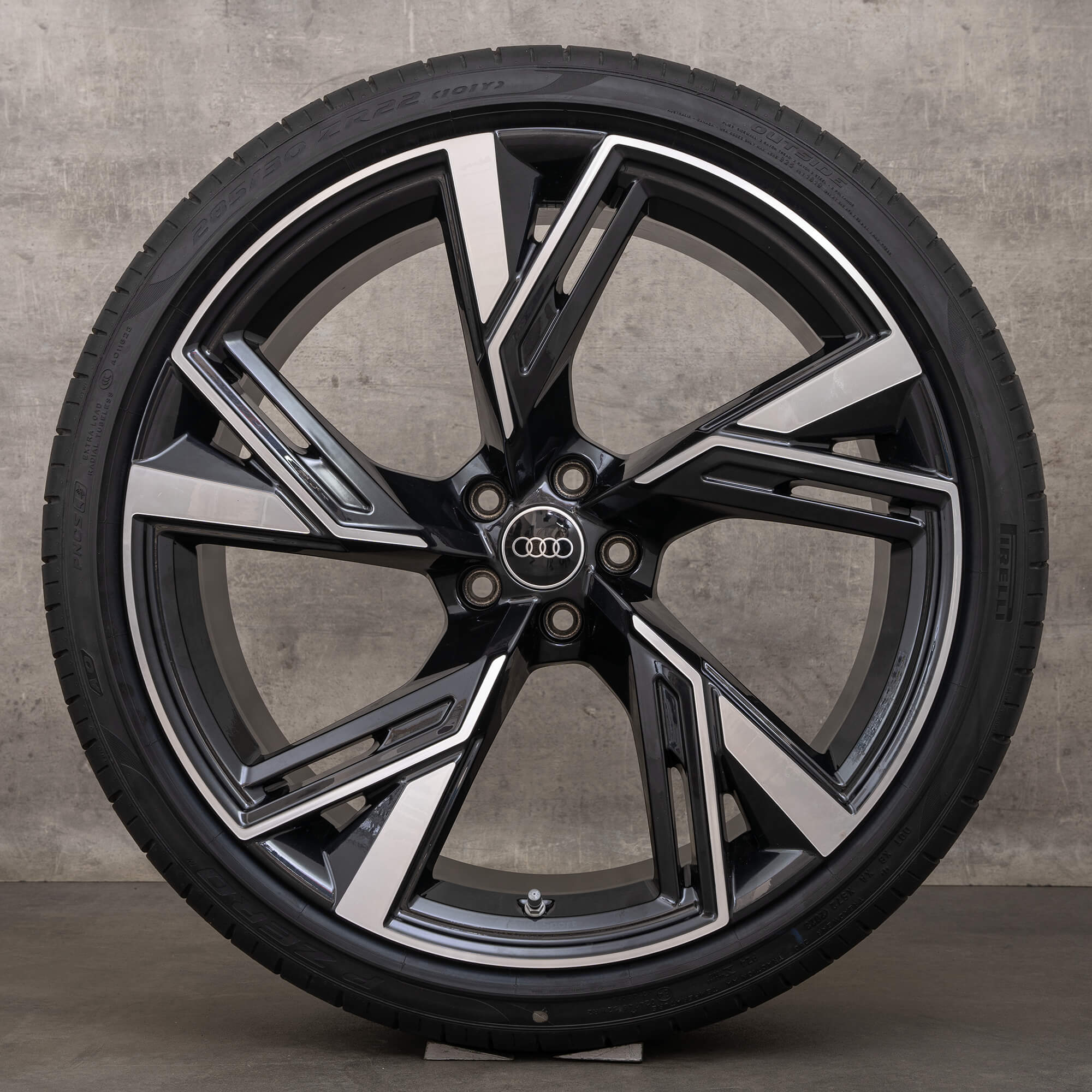 Audi RS6 RS7 4K C8 Sommerräder 22 Zoll Felgen Sommerreifen 4K0601025DH NEU