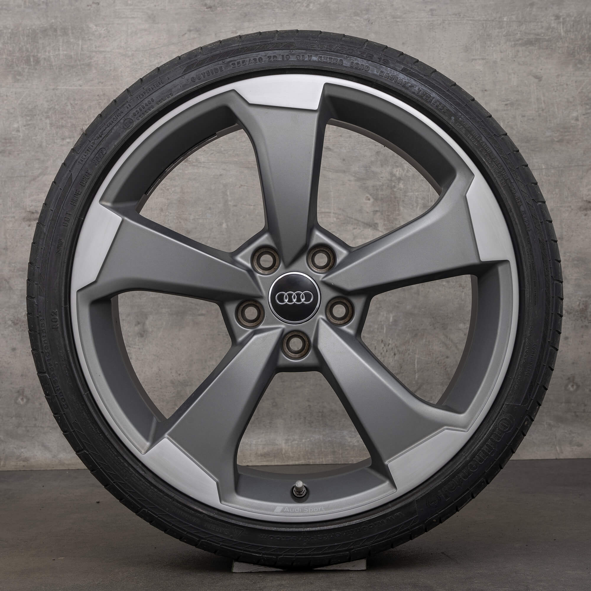 Audi RS3 8V sedan rotor summer tires 19 inch rims wheels 6 & 6.5 mm