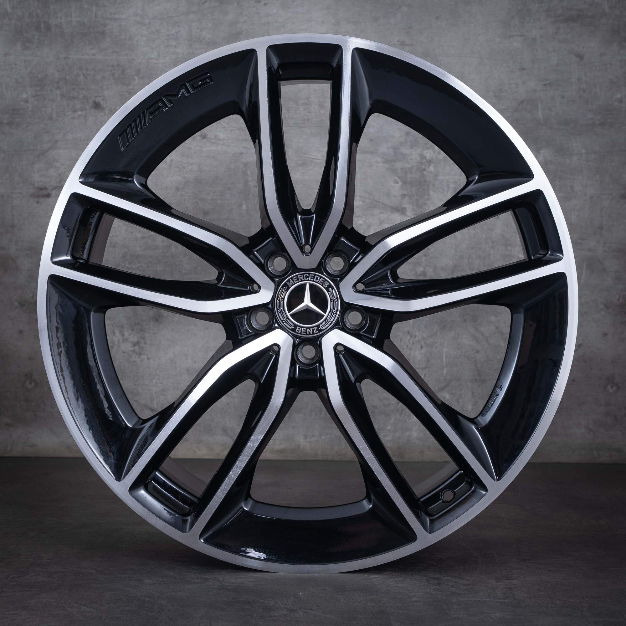 Originale Mercedes Benz GLE AMG jante 22 inch V167 C167 Anvelope de vară A1674013600 A1674013700 negru Lucios