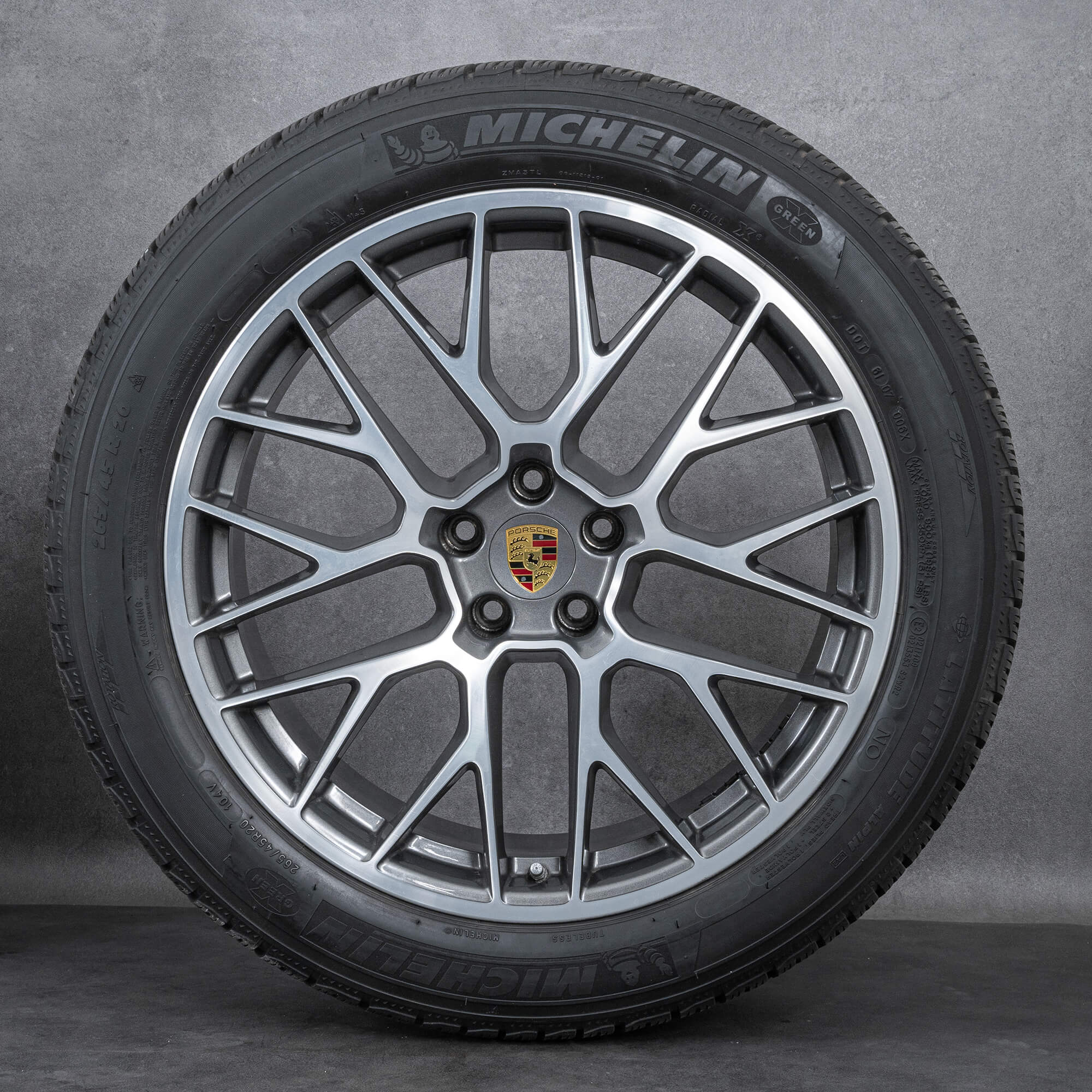 Llantas originales Porsche 20 pulgadas Macan I & II 95B044631H RS Spyder Winterrder