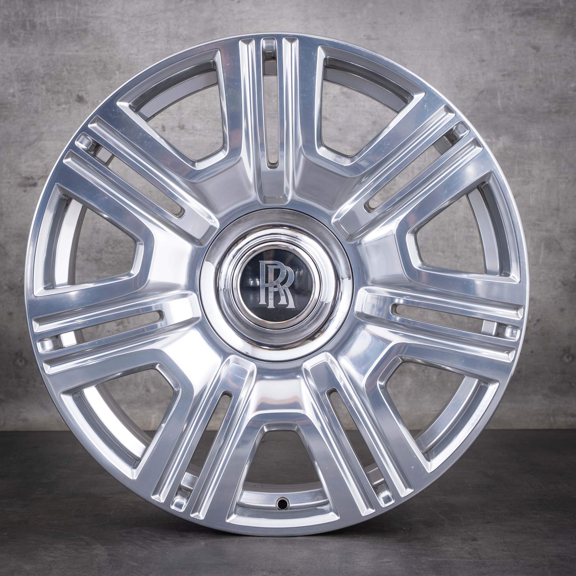 OEM Rolls-Royce Cullinan 22inch RR31 rims 6884708 6884709 High-Gloss Chrome