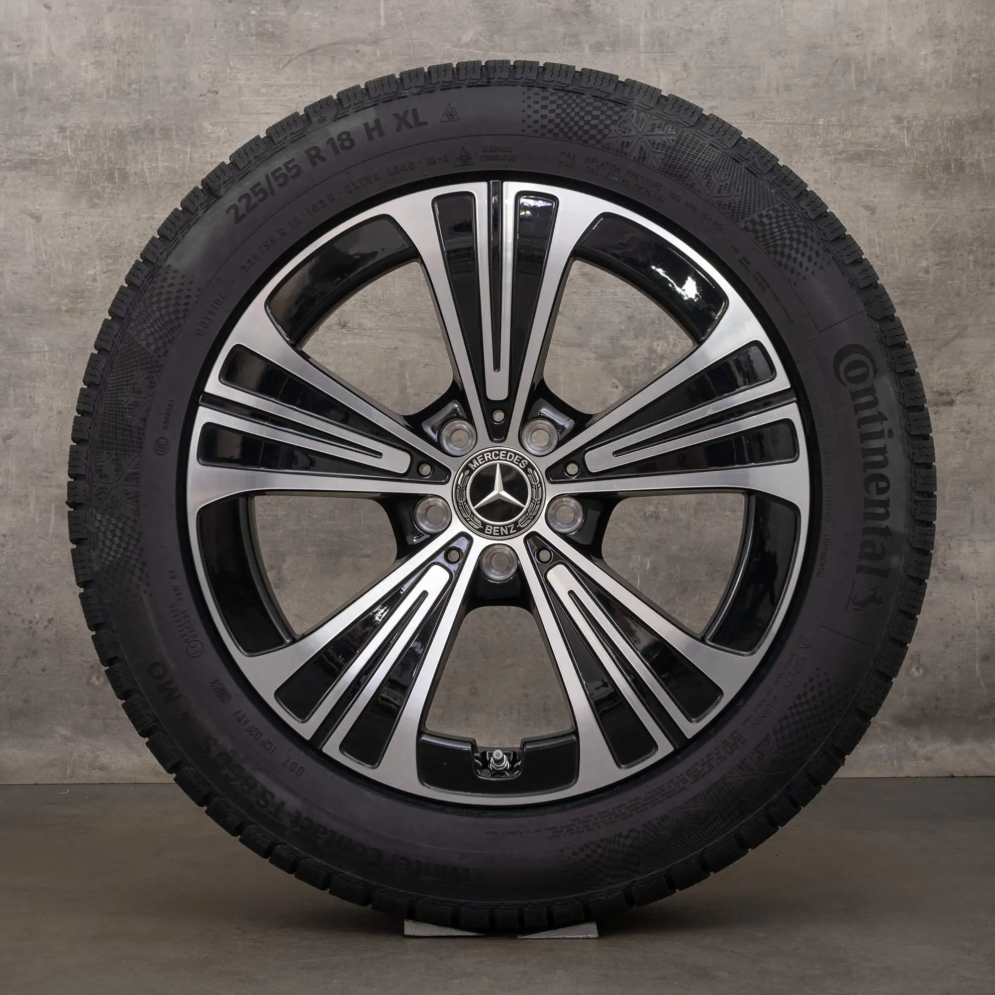 Mercedes GLC X254 5 Speichen Design 18 Zoll Winterreifen Felgen A2144012200