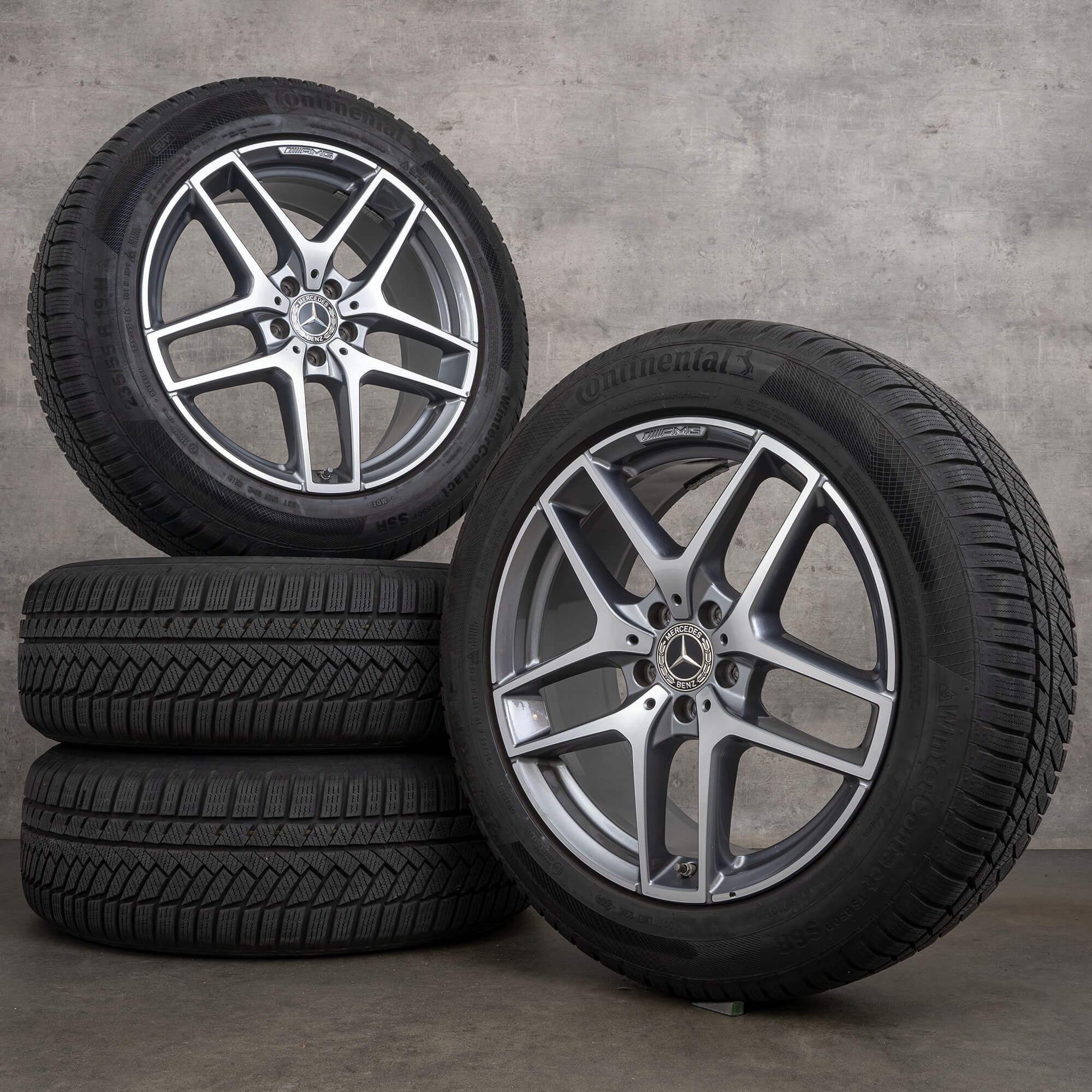 Cerchi invernali AMG Mercedes Benz GLC C253 X253 da 19 pollici Pneumatici