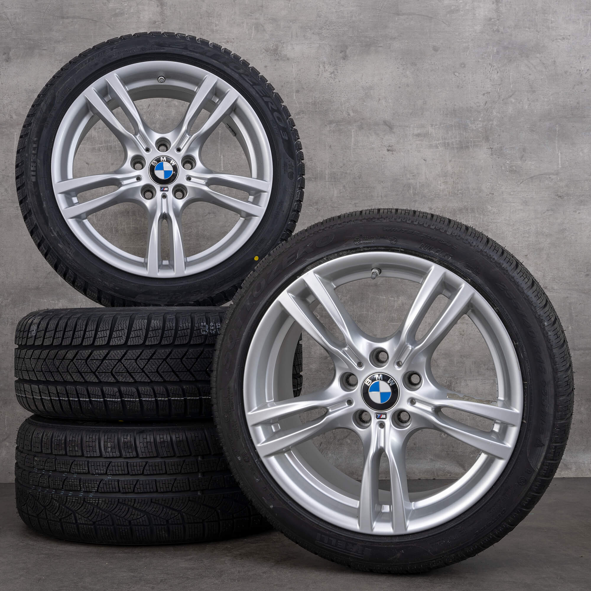 BMW 18 Zoll Felgen 4er F32 F33 3er F30 F31 Styling M400 Winterreifen Winterräder