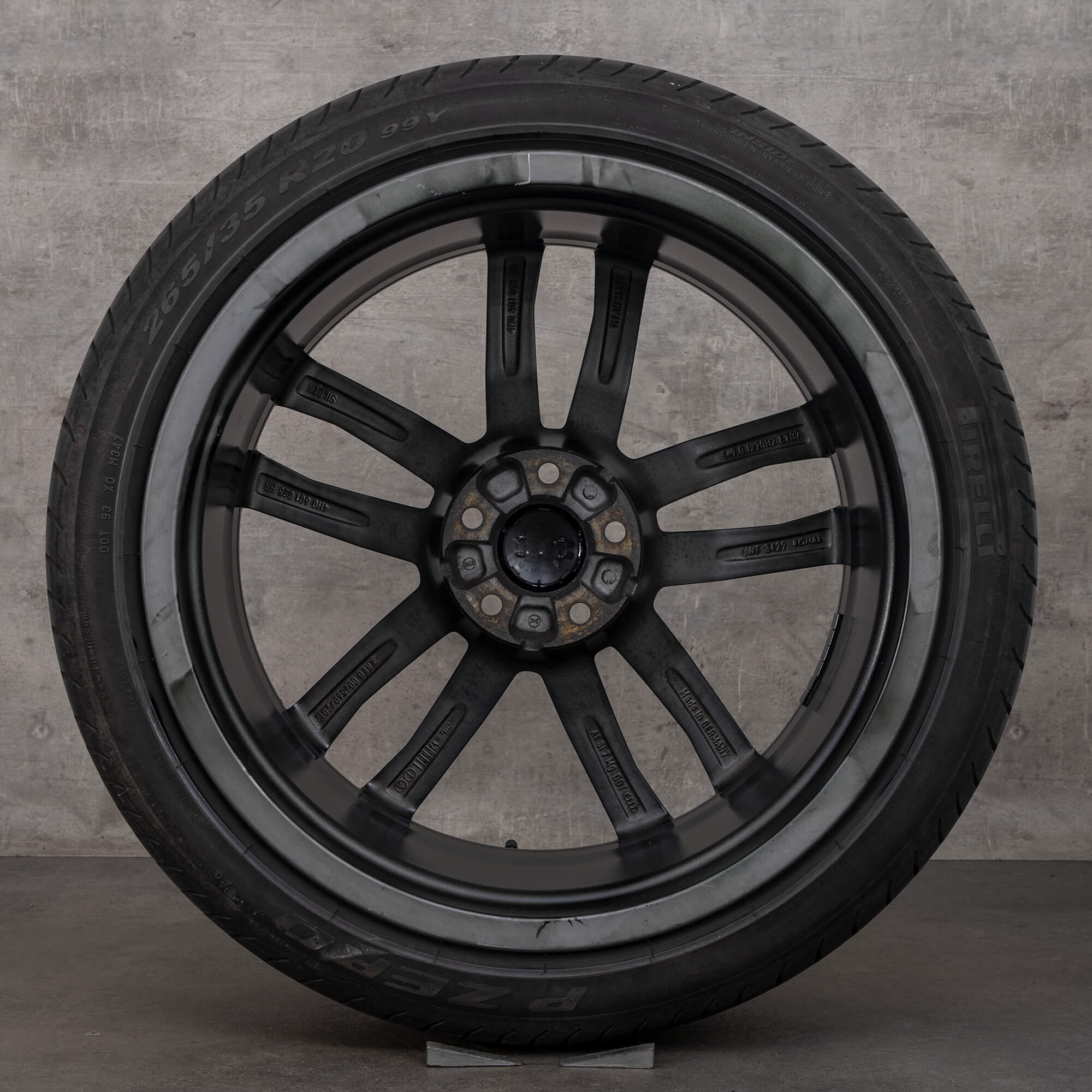 Audi 20 tommer fælge A7 S7 4G C7 sommerdæk sommerhjul 4H0601025BR