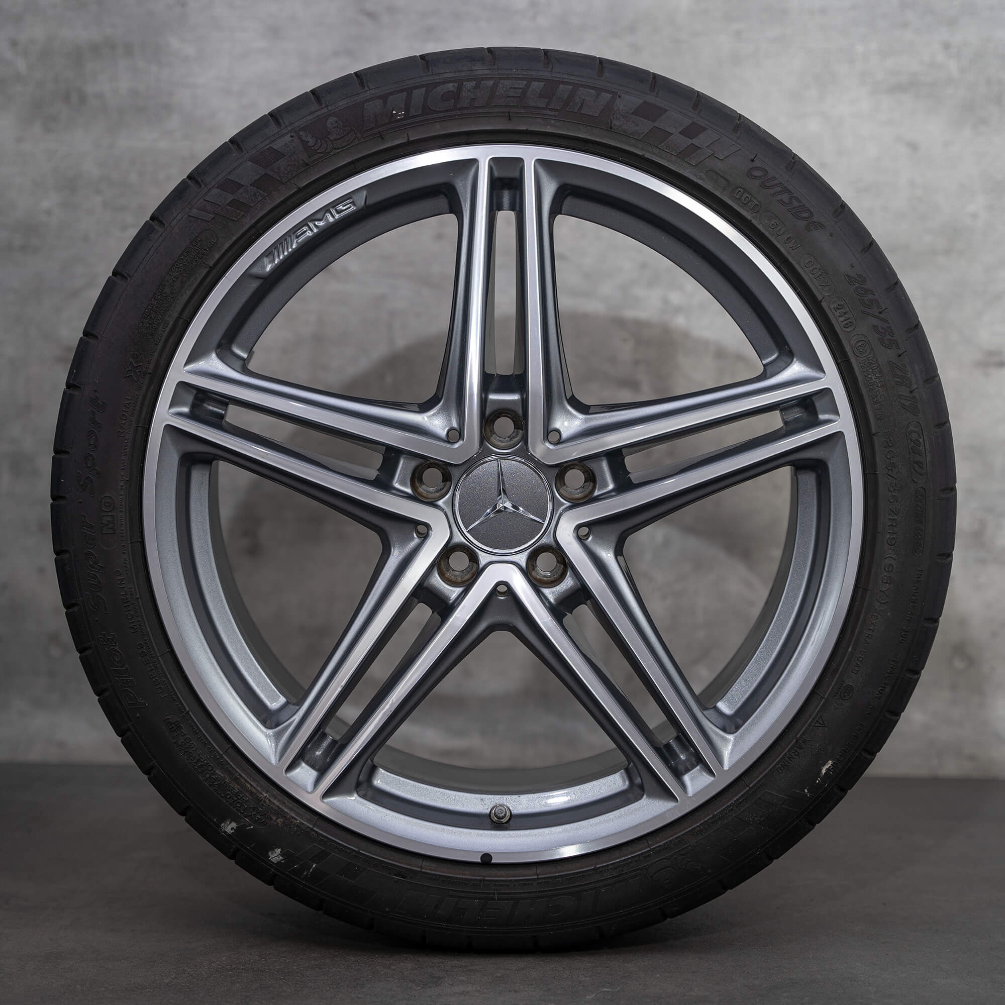 19 20 palcové ráfky Mercedes Benz AMG GT C W190 hliníkové letní pneumatiky kola