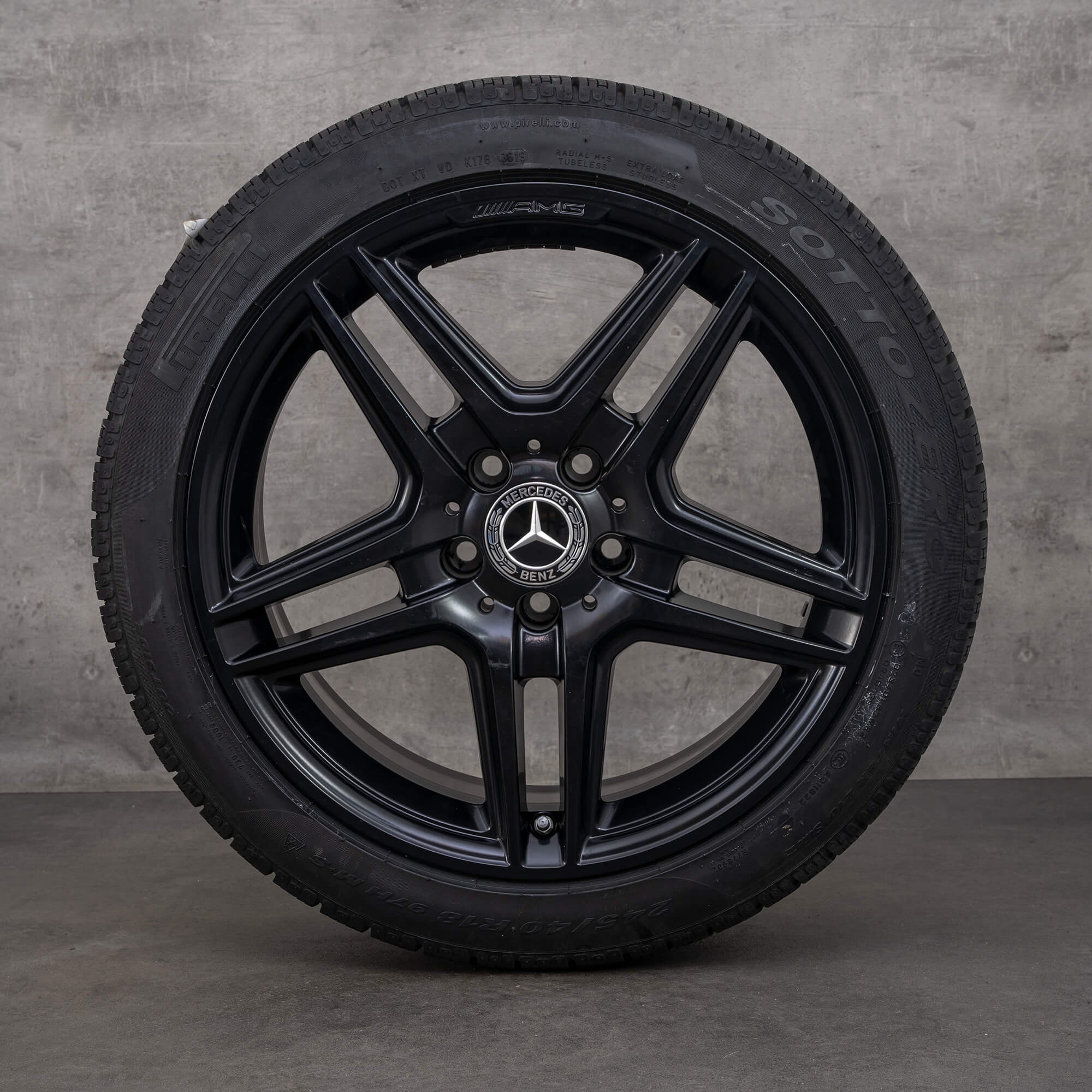 AMG 18 inch Mercedes E-Class W212 S212 winter tires wheels A2124013602