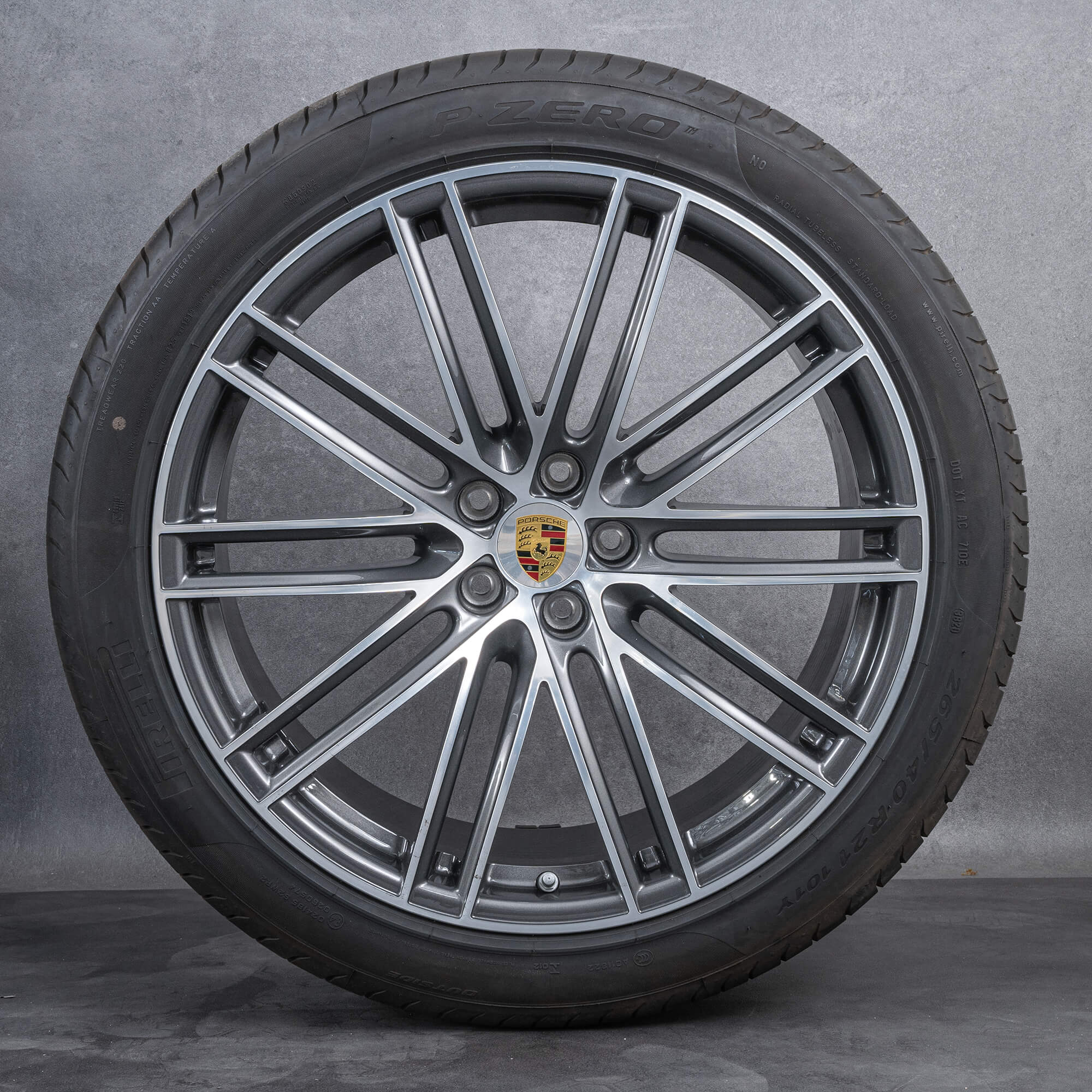 OEM Porsche 21 inch rims Macan S II & III Turbo GTS IV winter tires new
