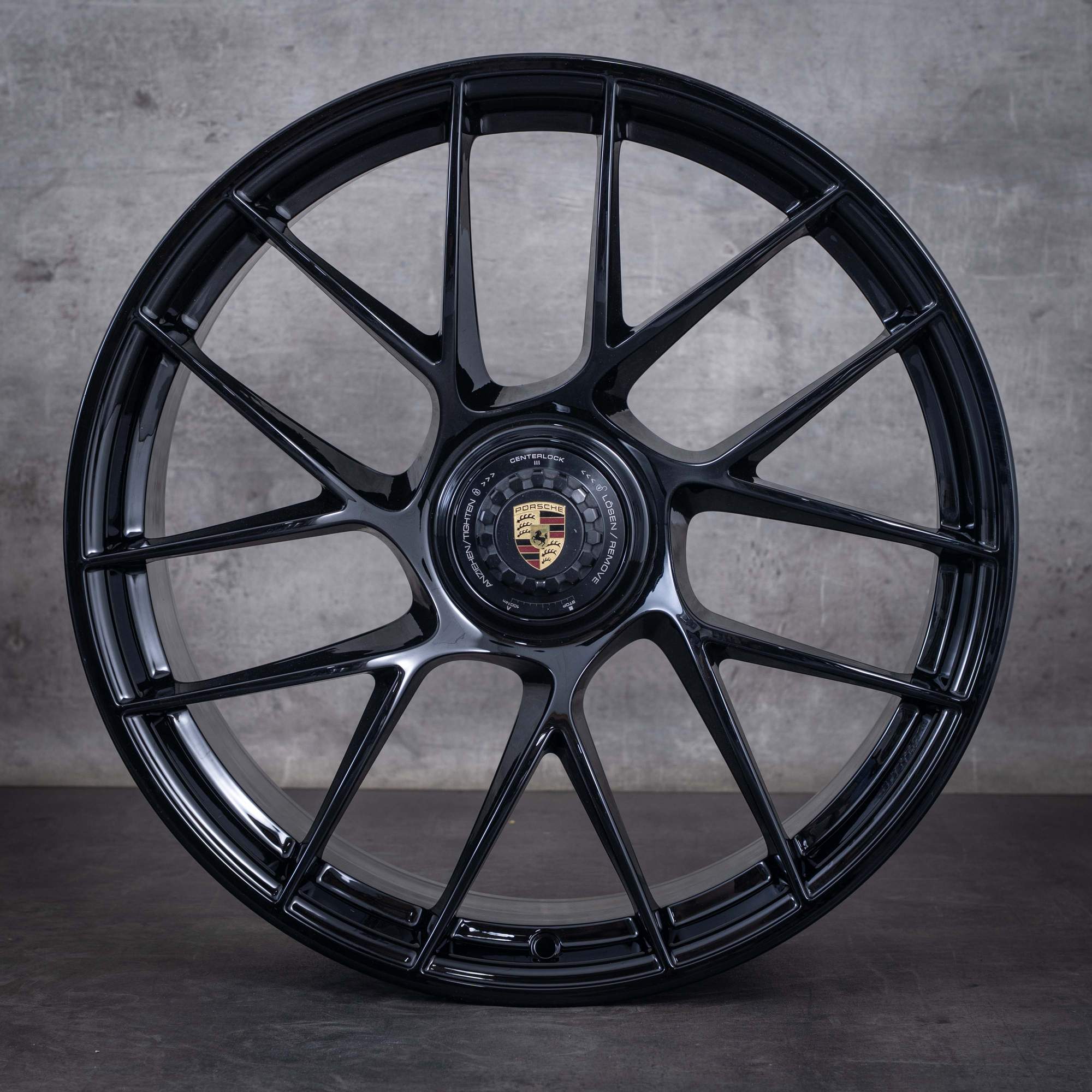 Original Porsche Felgen 991 II 20 Zoll 4 S GTS 99136277101 9913627210 schwarz glanz NEU