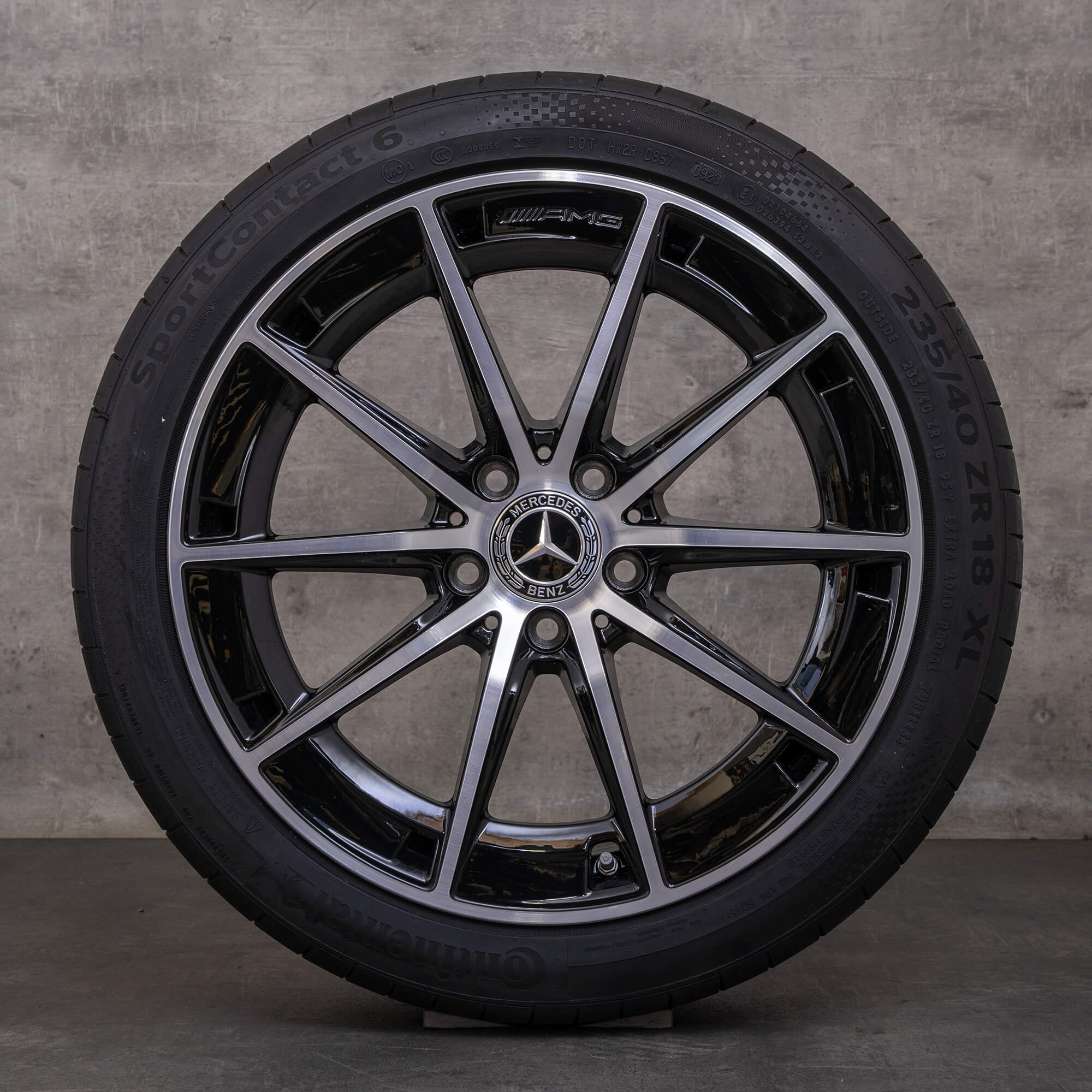 OEM Mercedes Benz CLA 35 AMG rims 18 inch C118 summer wheels