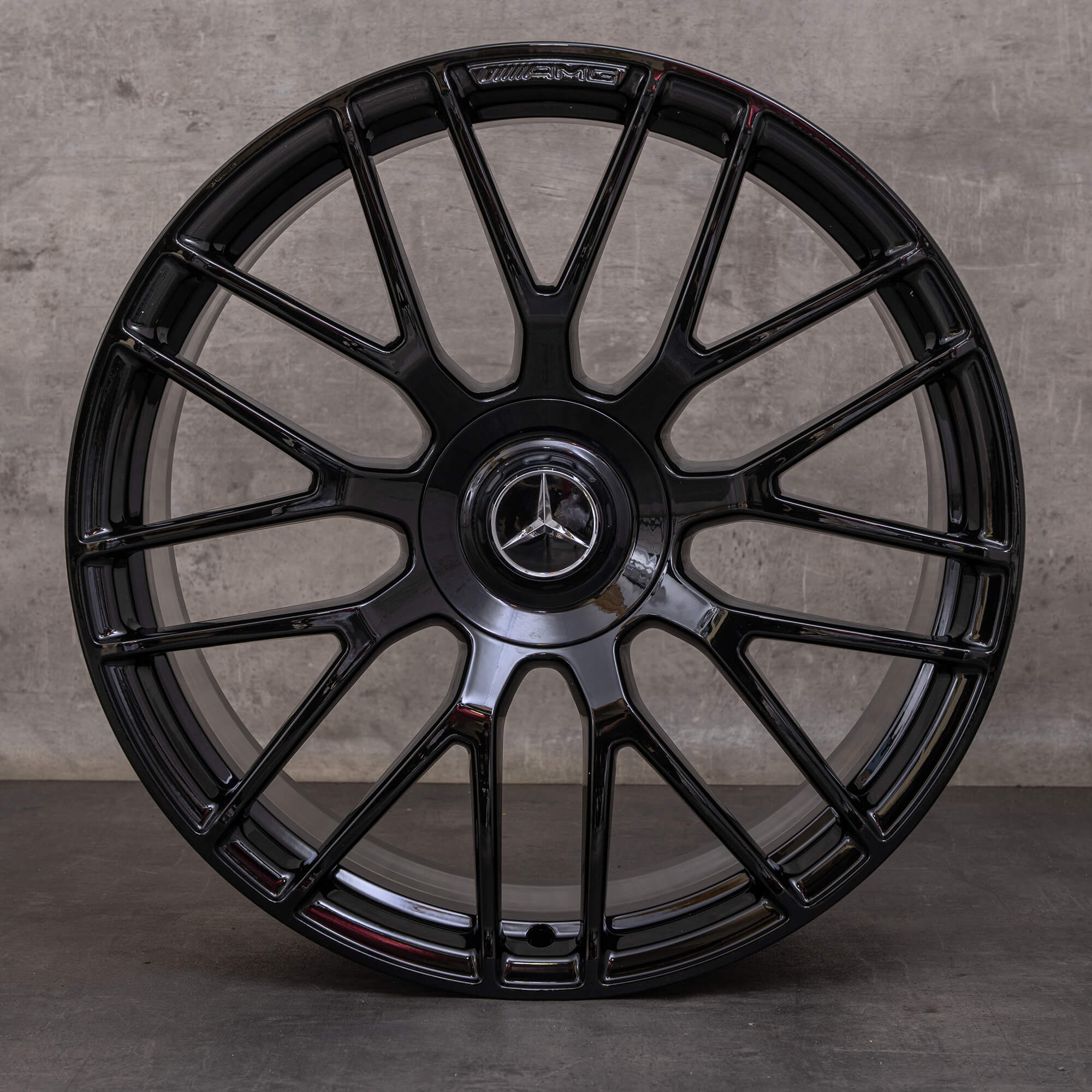 OEM Mercedes Benz C-Class C63 & S AMG Rims 19 20 inch C205 A205 A2054015900 A2054016100 black high gloss