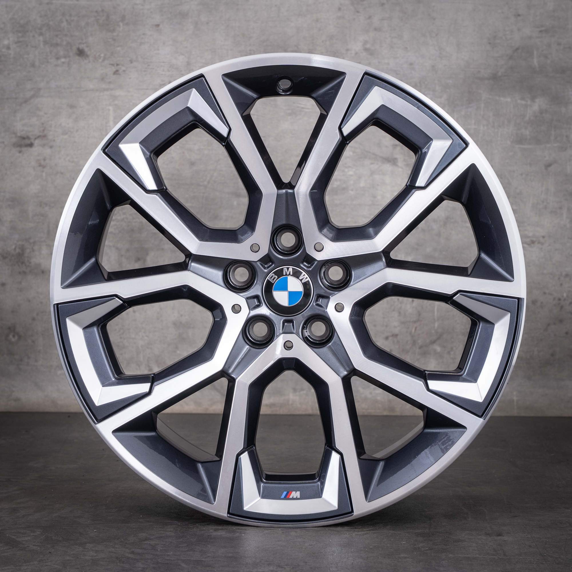 Original BMW X1 X2 Winterräder 19 Zoll F48 F39 Felgen Styling 867 6899197 orbit grey glanzgedreht NEU