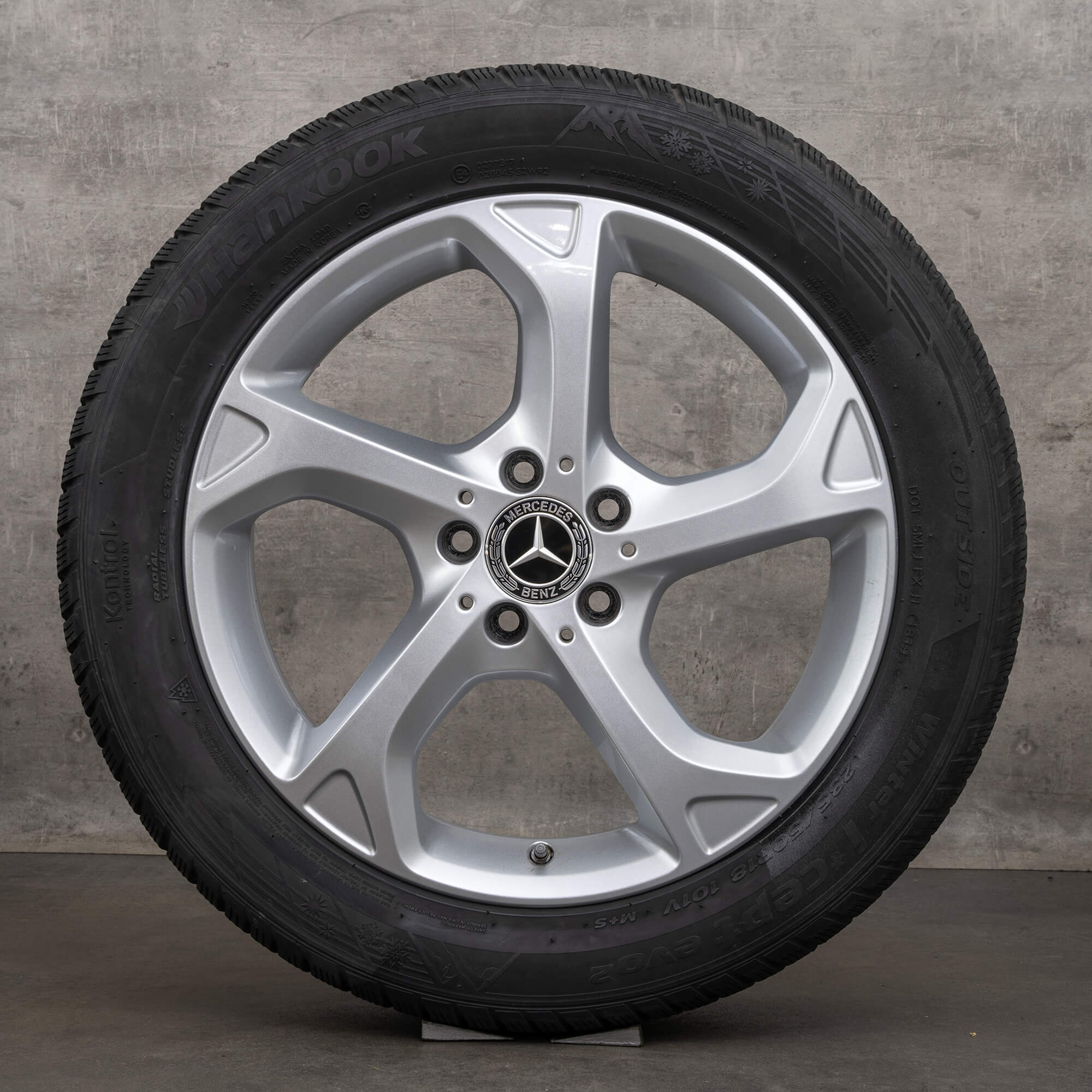 Jantes hiver d'origine Mercedes Benz GLA 18 pouces jantes X156 A1564012500 argent