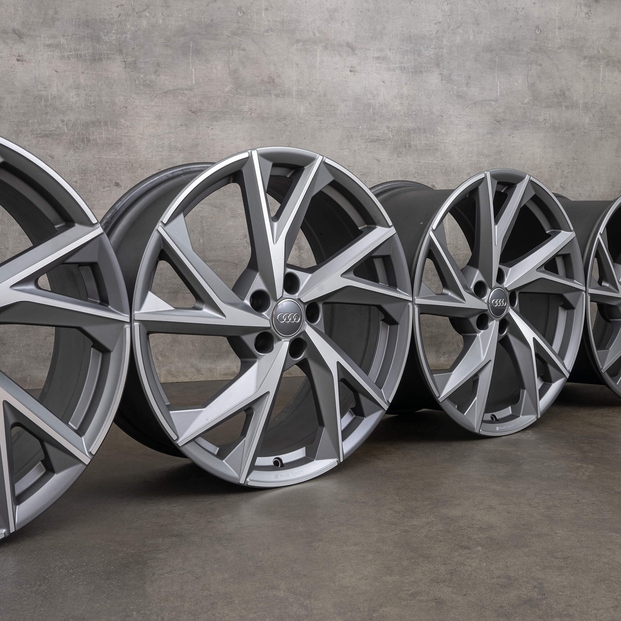 Llantas Audi R8 4S de 20 pulgadas 4S0601025BT 4S0601025CB titanio pulido mate