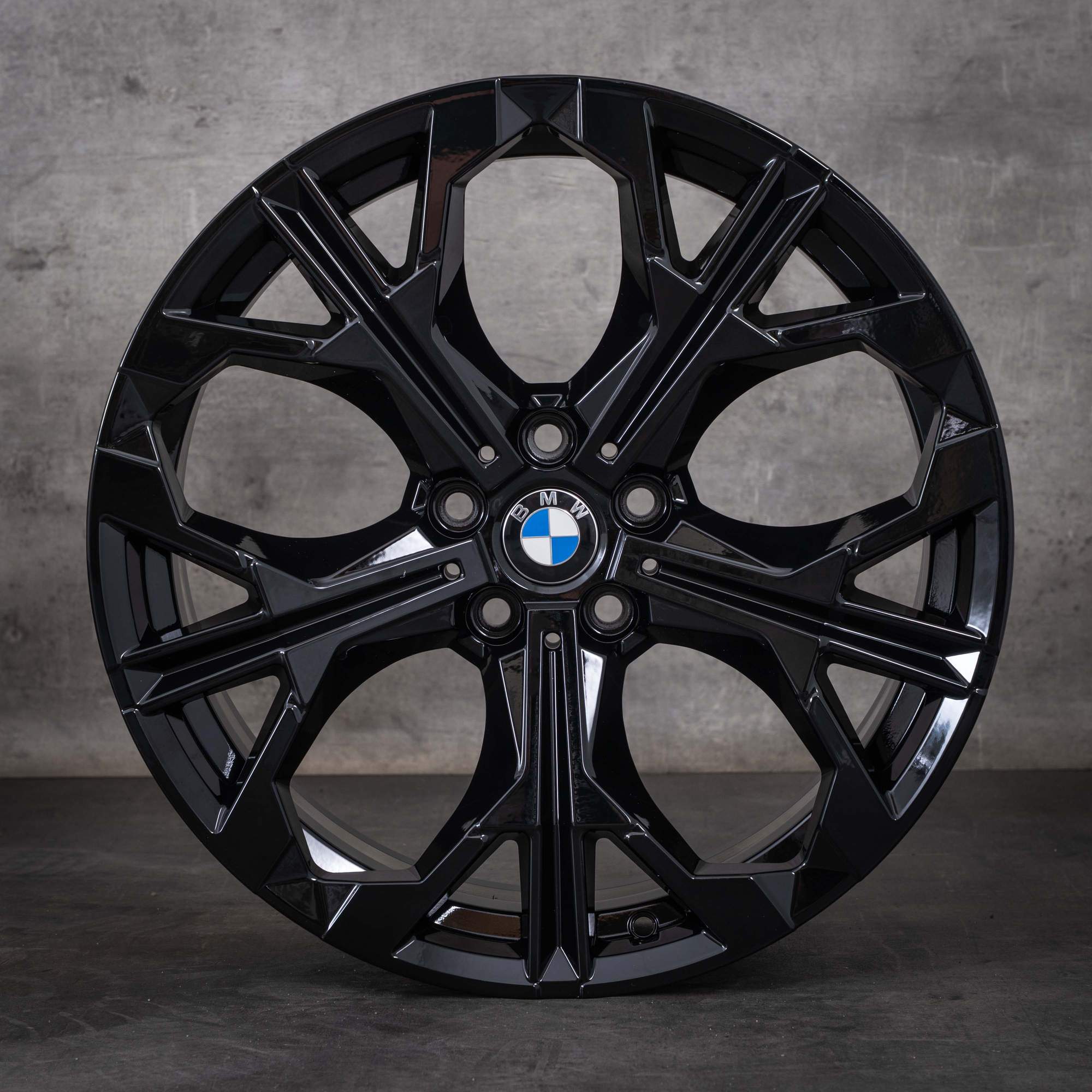 Originální disky BMW řady 2, Řada 3 a 4, 19 palců, G42, G20, G21, G22, G23, styl 1038 i, 5A64AF0, 5A64AF3, lesklá černá