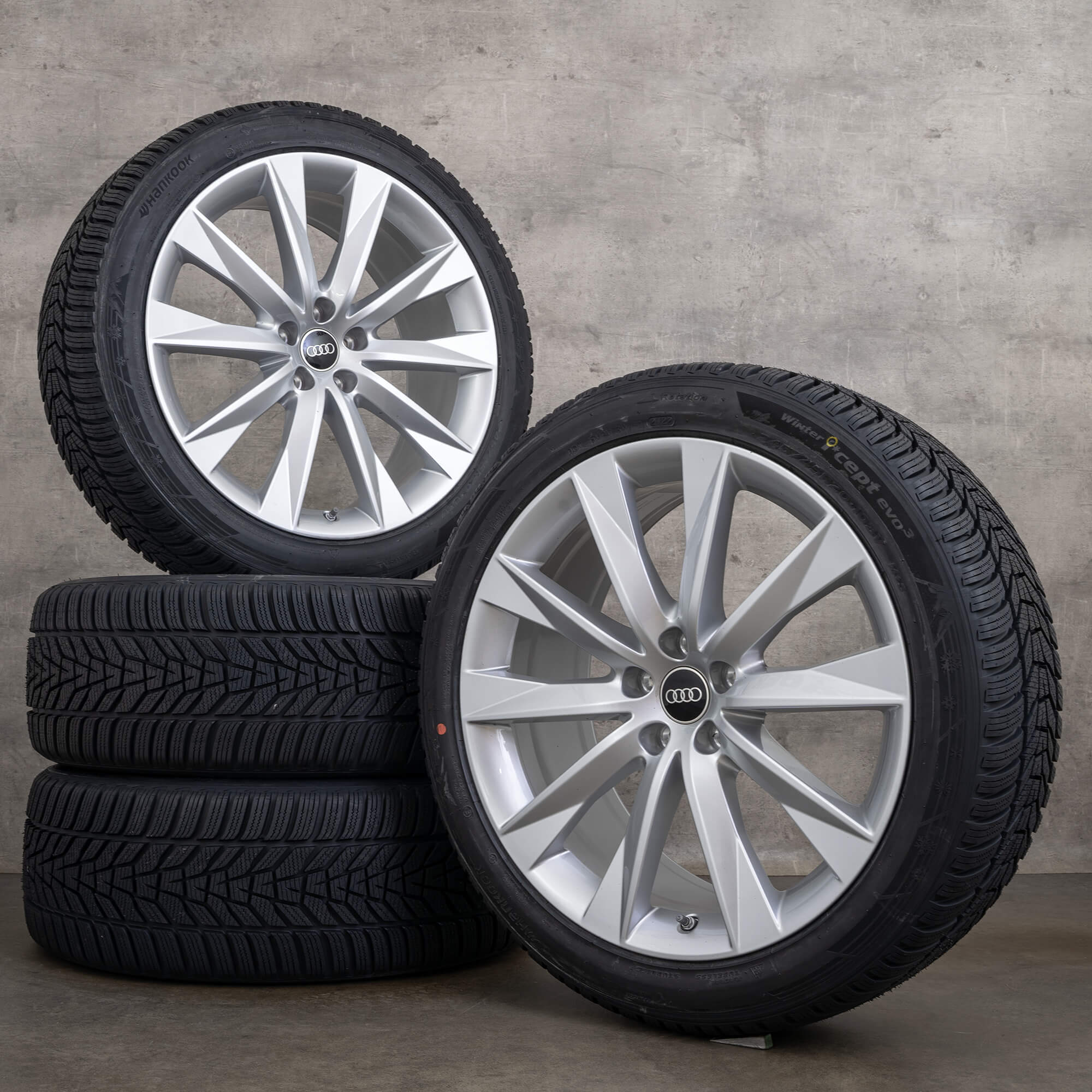 OEM Audi A6 Allroad winter wheels 20 inch 4K C8 rims 4K9071490 silver NEW