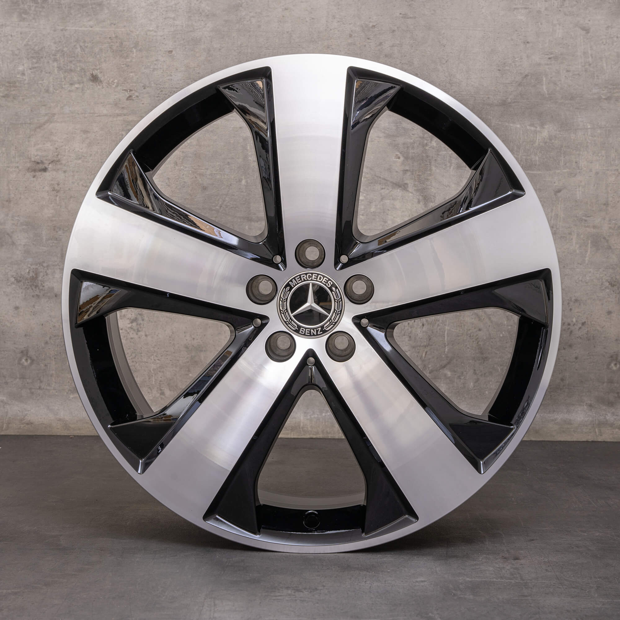 Alkuperäiset Mercedes Benz GLS vanteet 20 tuuman X167 A1674015000 A1674015400 musta kiillotettu.