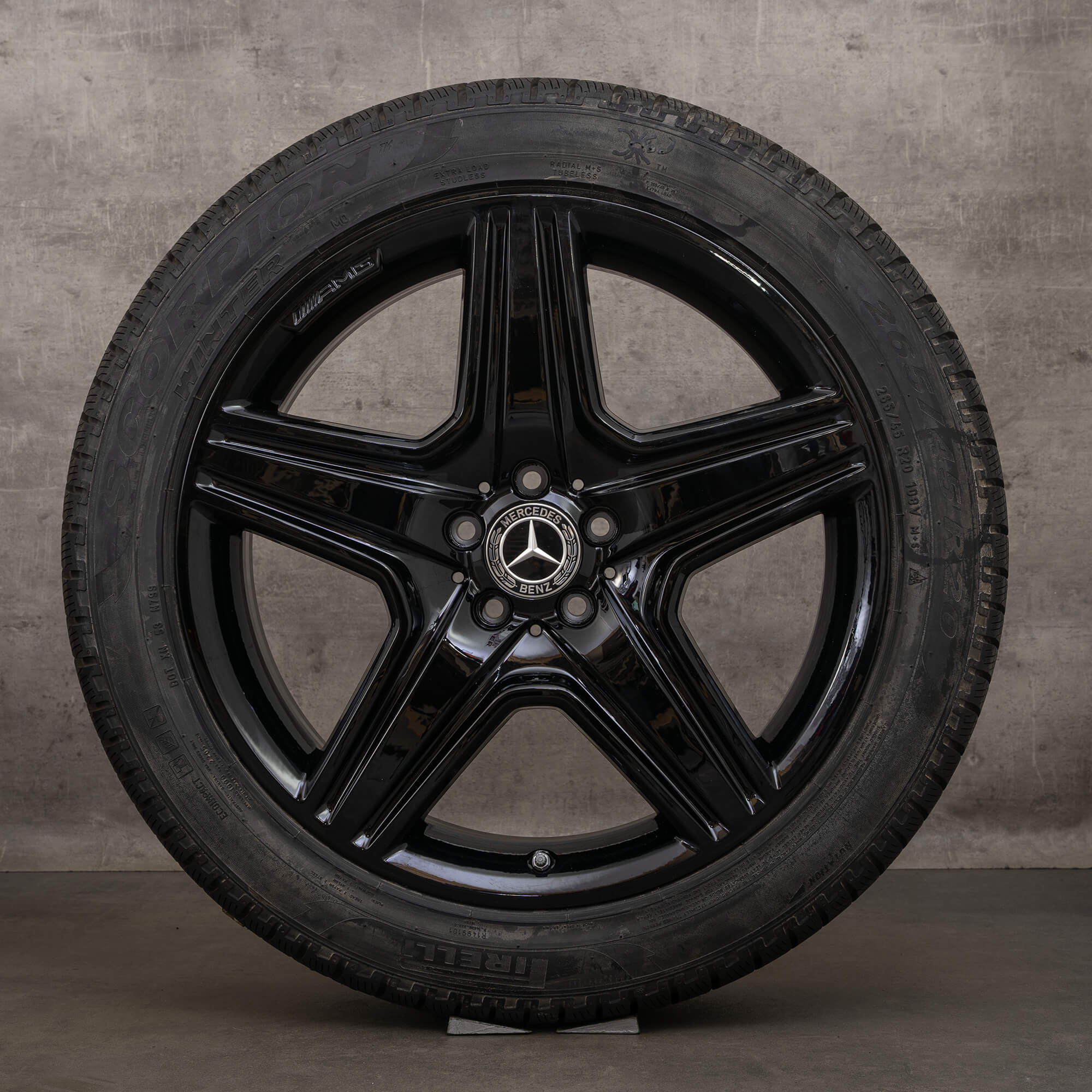 Original Mercedes AMG ML63 W166 20 Zoll Sommerreifen Felgen A1664012202