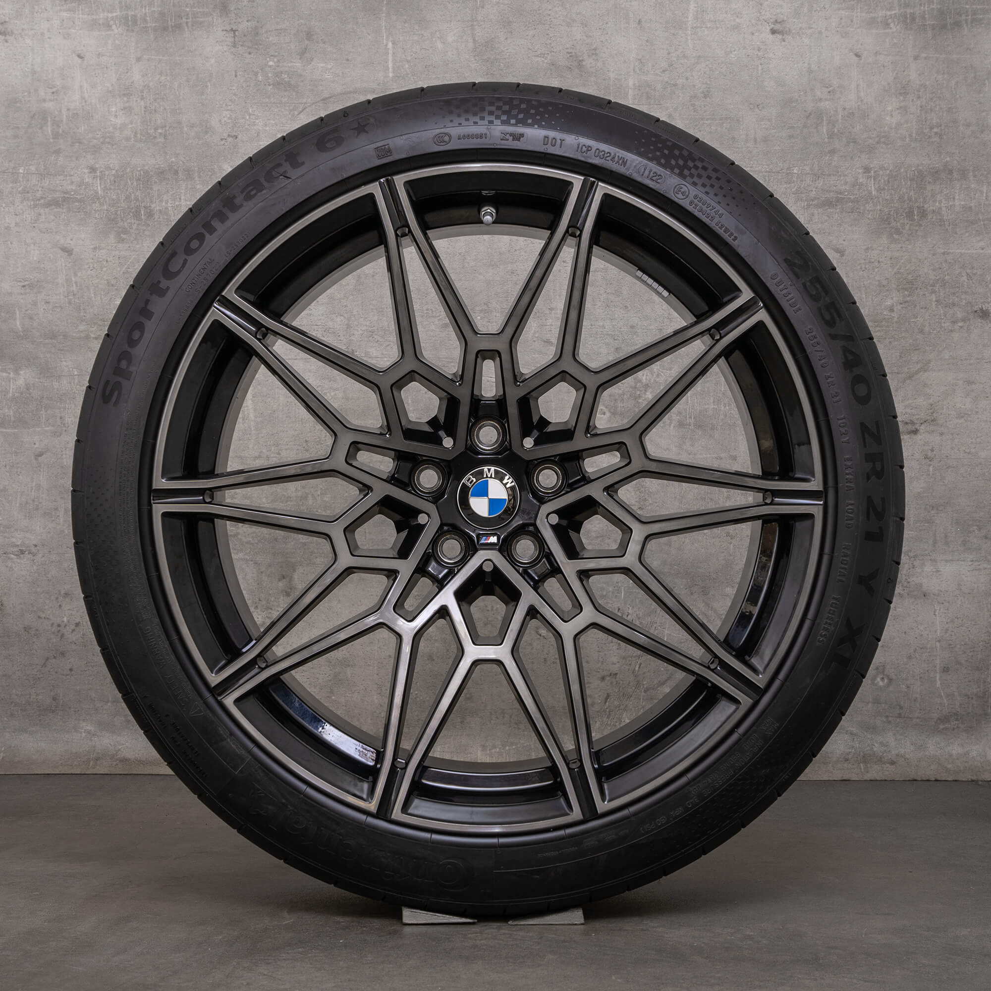 Original BMW X3M X4M llantas 21 pulgadas F97 F98 de verano 892 M 9501476 9501479 negro
