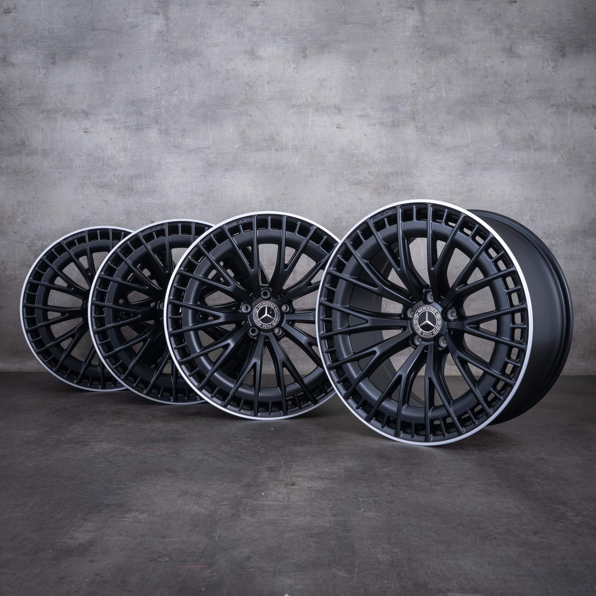 OEM Mercedes-Benz CLE 53 AMG 20inch Matte Black Diamond Cut Rims Winterräder Winterreifen Sommerräder Sommerreifen C236 A236 4Matic A2364012900 A2364013000 NEW