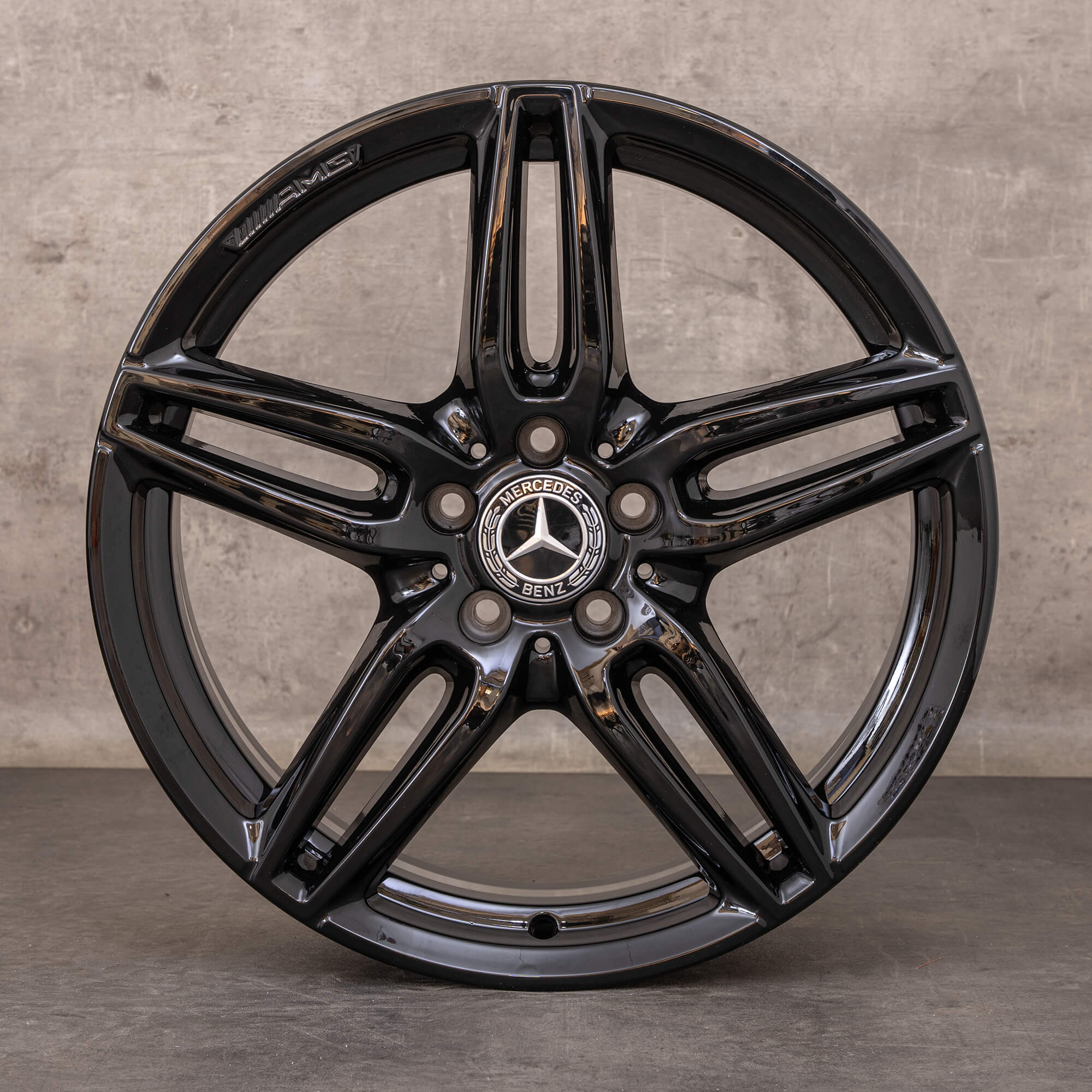 Oryginał Mercedes Benz Klasa E E43 E53 AMG Felgi 19 cali W213 S213 C238 A238 A2134013800 A2134012000 czarny błyszczący