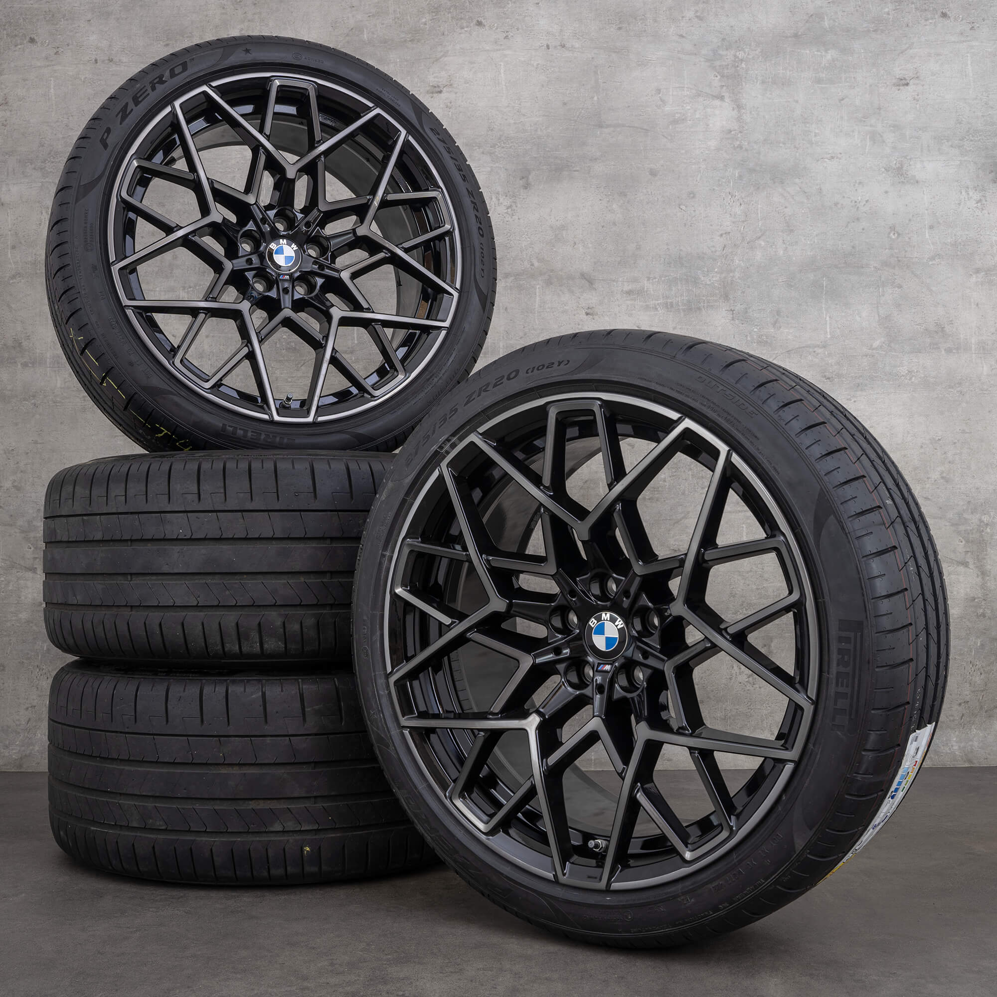 BMW 20 tommer M8 fælge F91 F92 F93 M813 alu sommerhjul sommerdæk