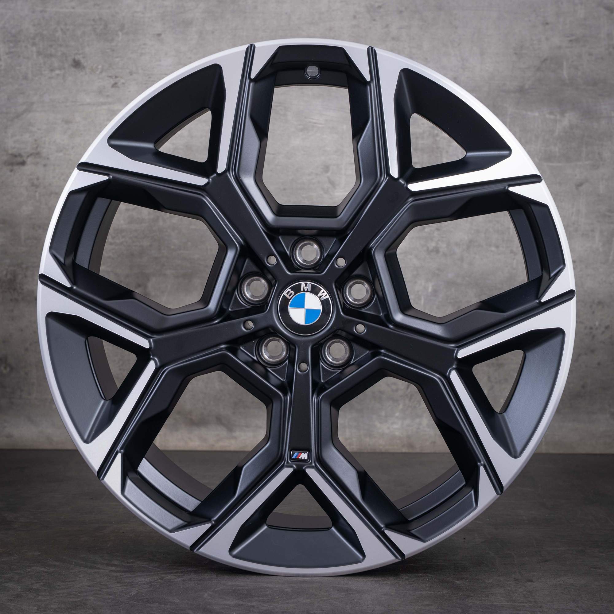 Originale BMW X1 iX1 X2 iX2 fælge 20 tommer U10 U11 Styling 872 M 6898052 jet black diamond cut NY