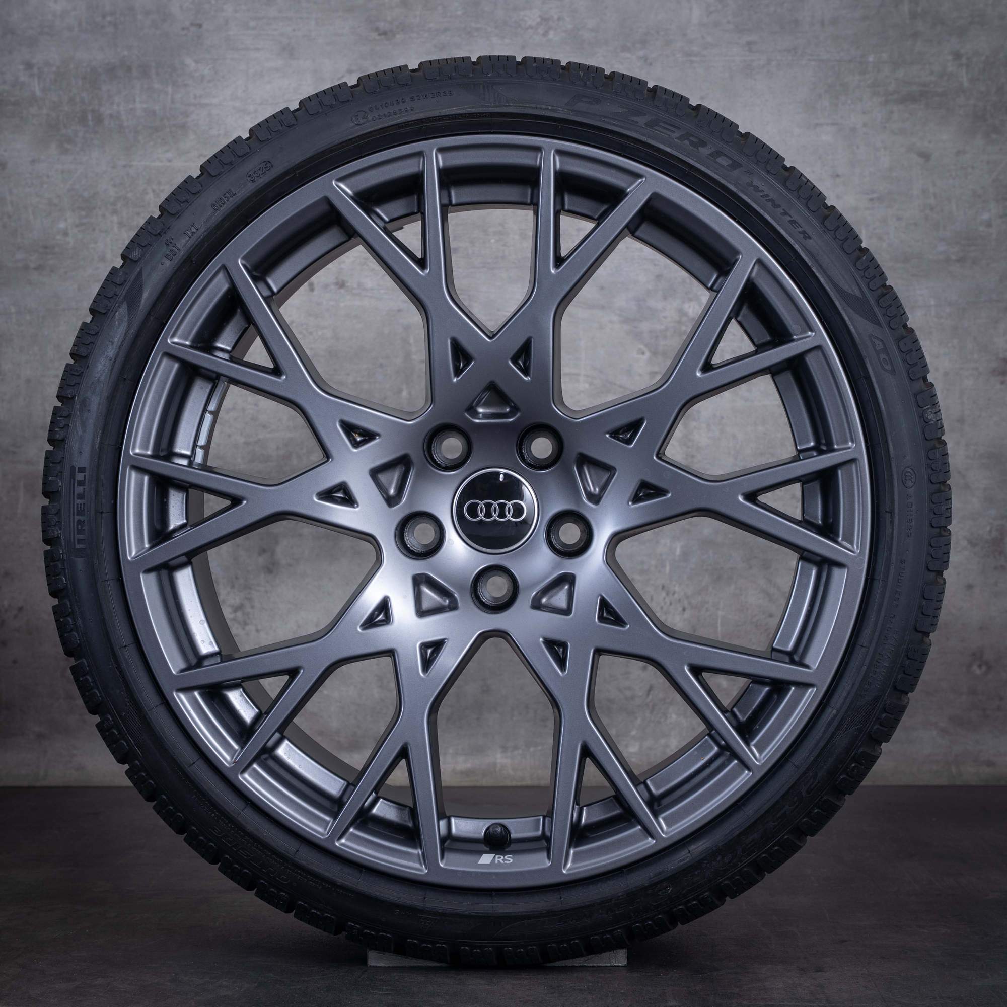 Original Audi RS3 Winterräder 19 Zoll 8Y Felgen 8Y0601025DF 8Y0601025DB titan matt