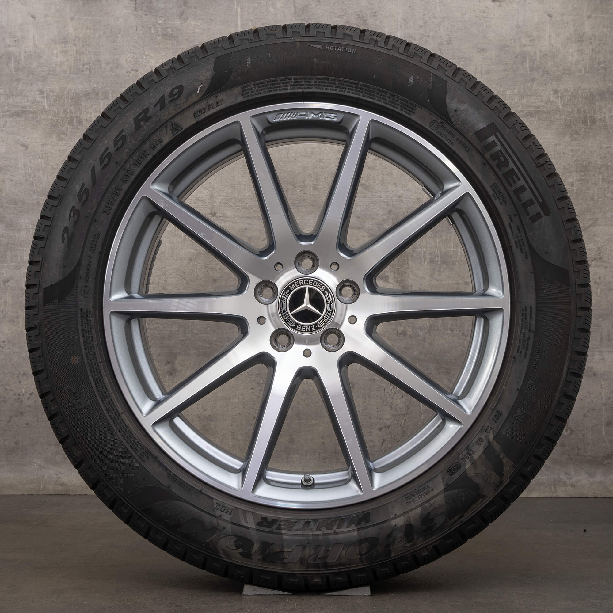 Original AMG Mercedes GLC 63 X253 C253 19 Zoll Winterreifen Felgen A2534013500