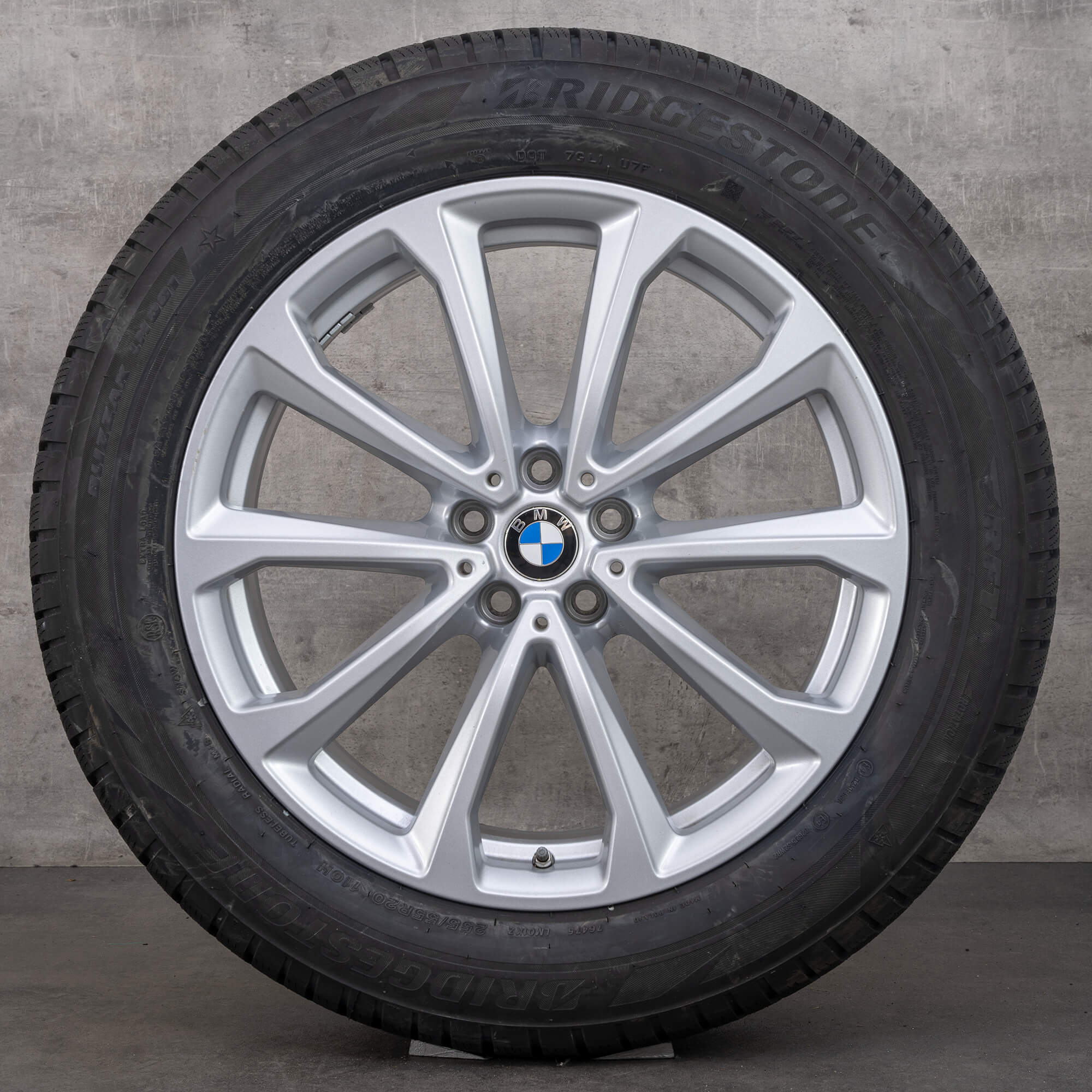 Jantes BMW 20 pouces X7 G07 jantes alloy style 750 pneus hiver roues 6880688