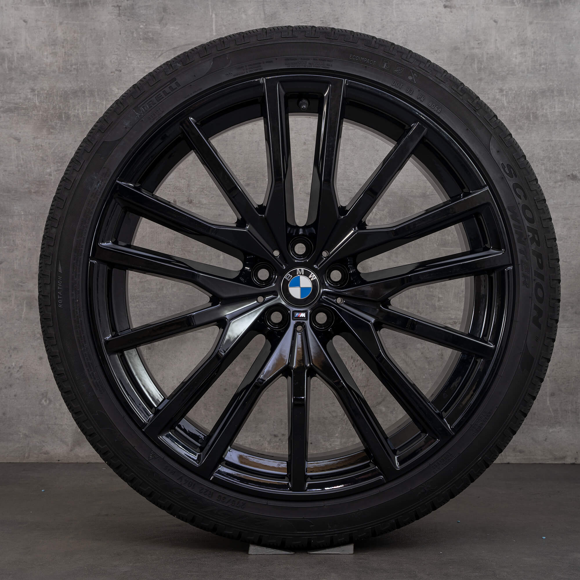 BMW X5 G05 X6 G06 Winterreifen 22 Zoll Winterräder Styling 742 M 