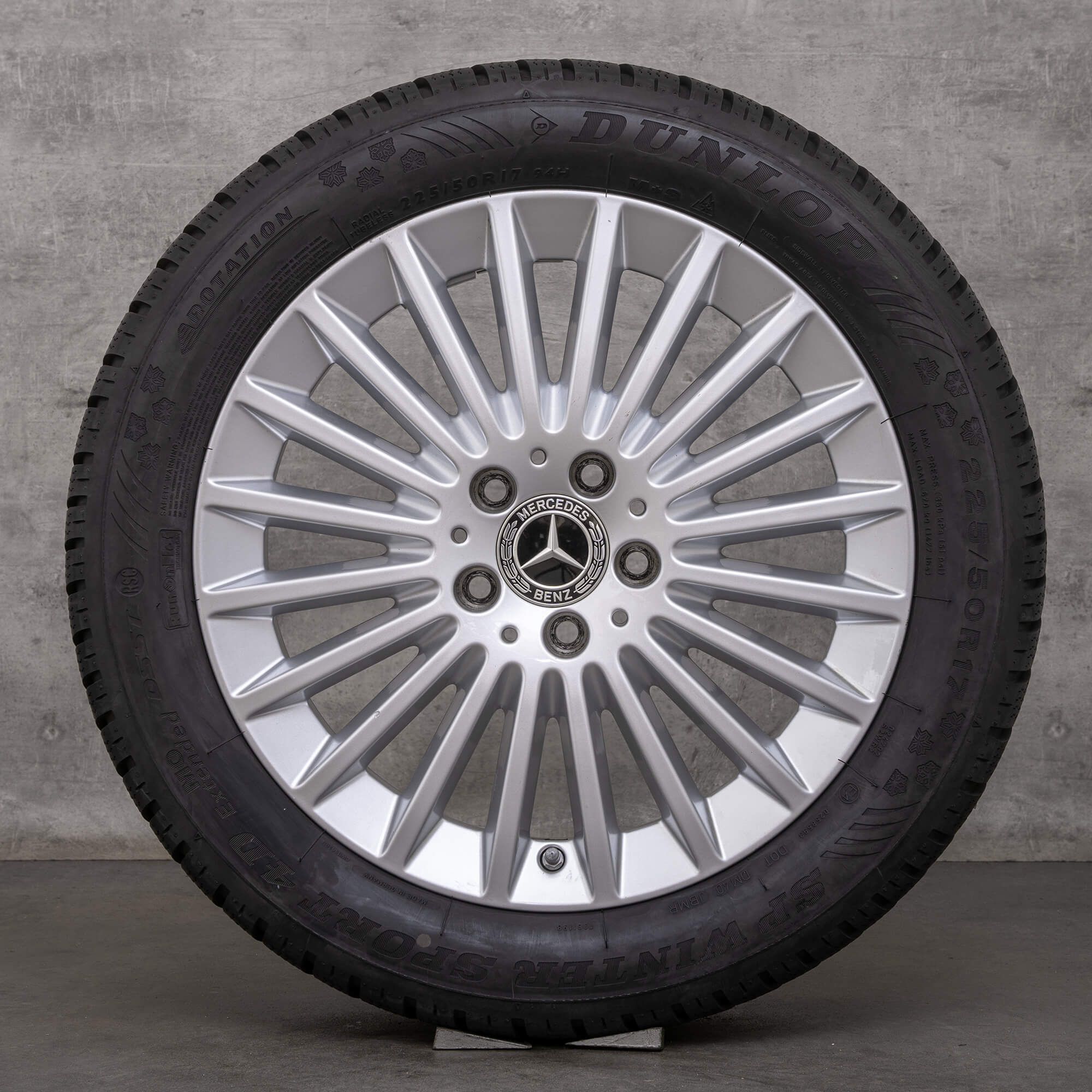 OEM Mercedes Benz C-Class winter wheels 17 inch W205 S205 rims