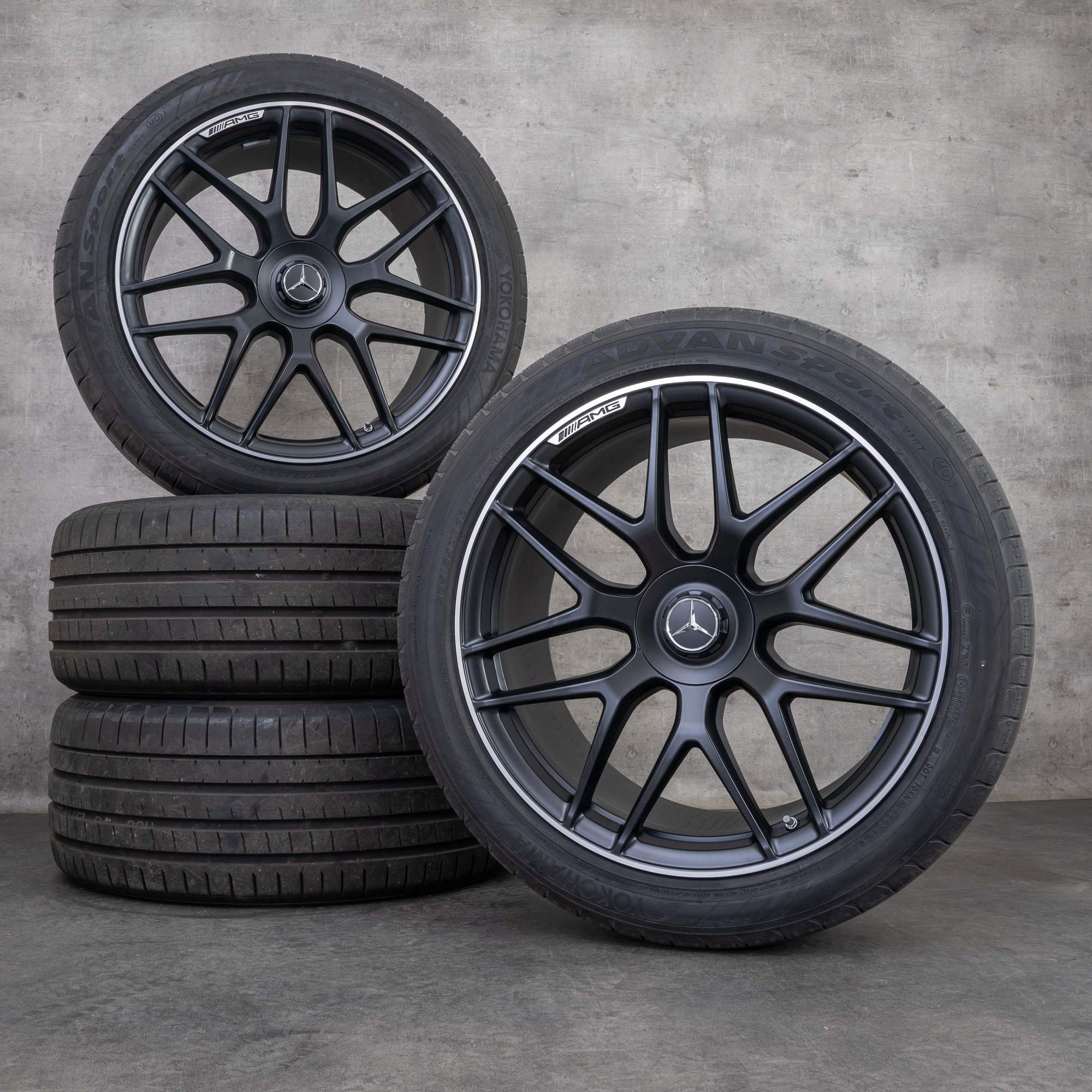 Original Mercedes Benz GLE 53 63 AMG 4Matic+ Felgen 22 Zoll X167 C167 ...
