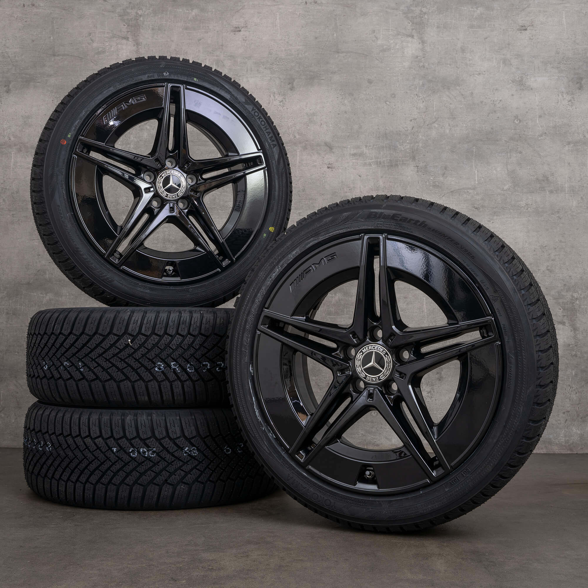 AMG Mercedes Benz C-Class W206 S206 winter wheels 18 inch rims tires