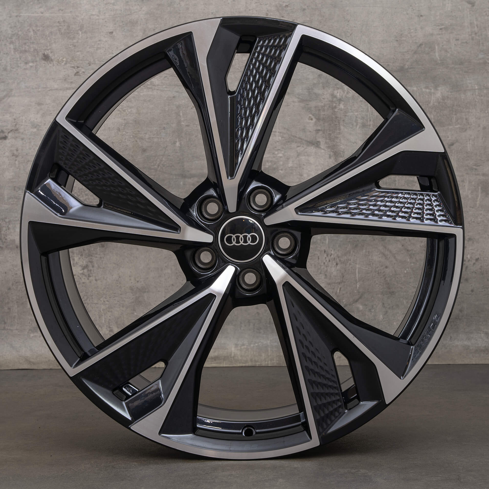 Audi A6 S6 4K C8 21 inch rims 4K0601025AS anthracite black glossy NEW