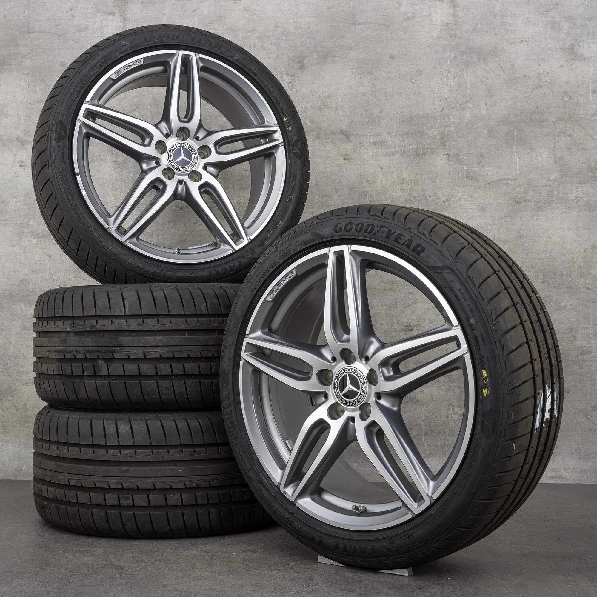 AMG 19 inch rims Mercedes Benz E-Class W213 W238 summer wheels 7 mm