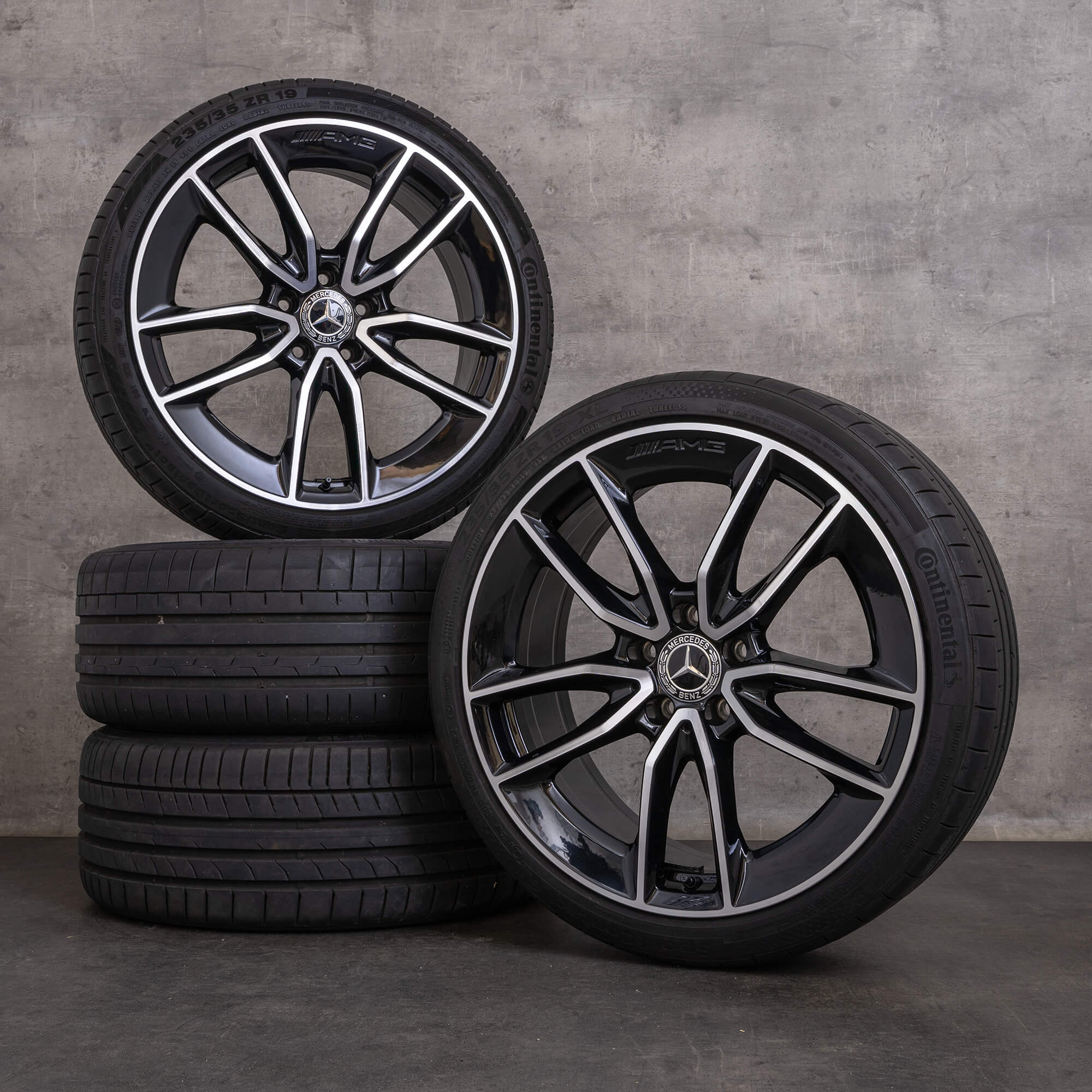 19 Inch Benz Rim OEM Mercedes Benz A-Class A 35 AMG Rims 19 inch W177 V177 Summer wheels ...