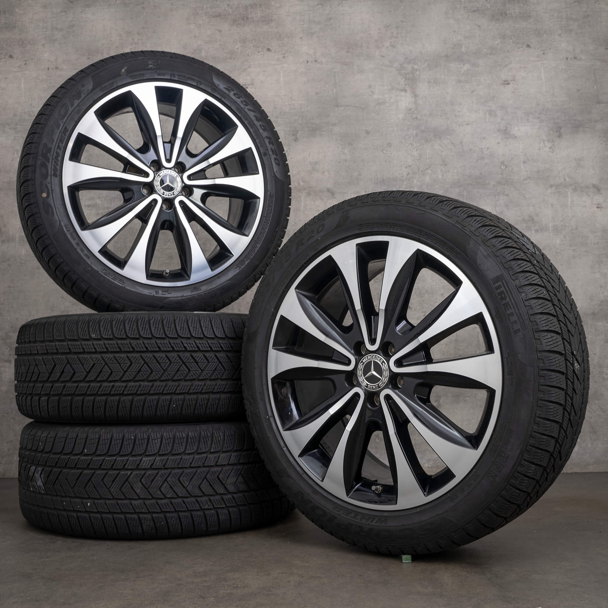 Mercedes Benz GLE V 167 winter tires 20 inch rims wheels A1674019000