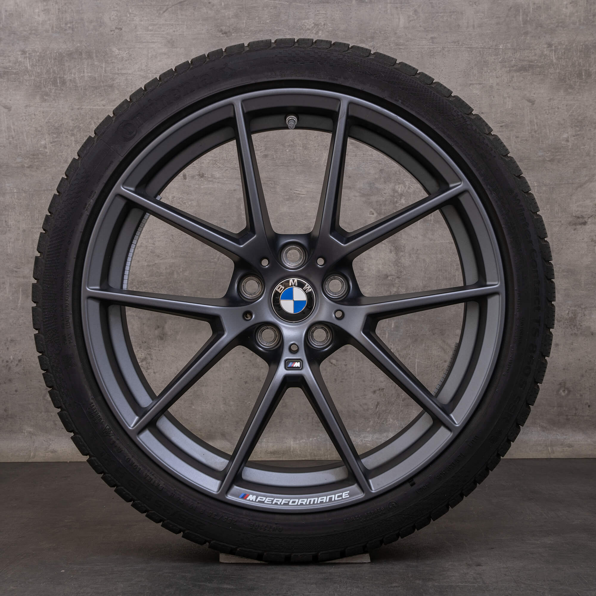 Original BMW 2er 3er 4er Felgen 19 Zoll G20 G21 G22 G23 G42 Coupe Sommerräder Styling 898 M 6895390 6895391 orbit grey matt