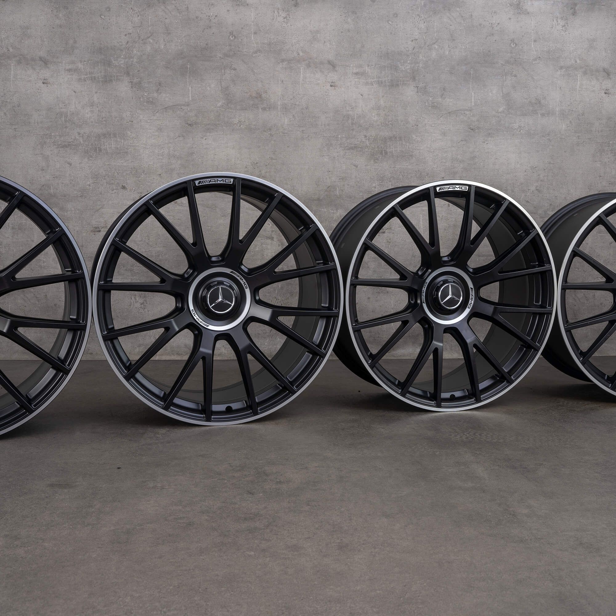 Orijinal Mercedes Benz E-Serisi E53 Hibrit AMG jantlar 21 inç W214 A2144011300 A2144011400 siyah mat yüksek parlaklık YENİ