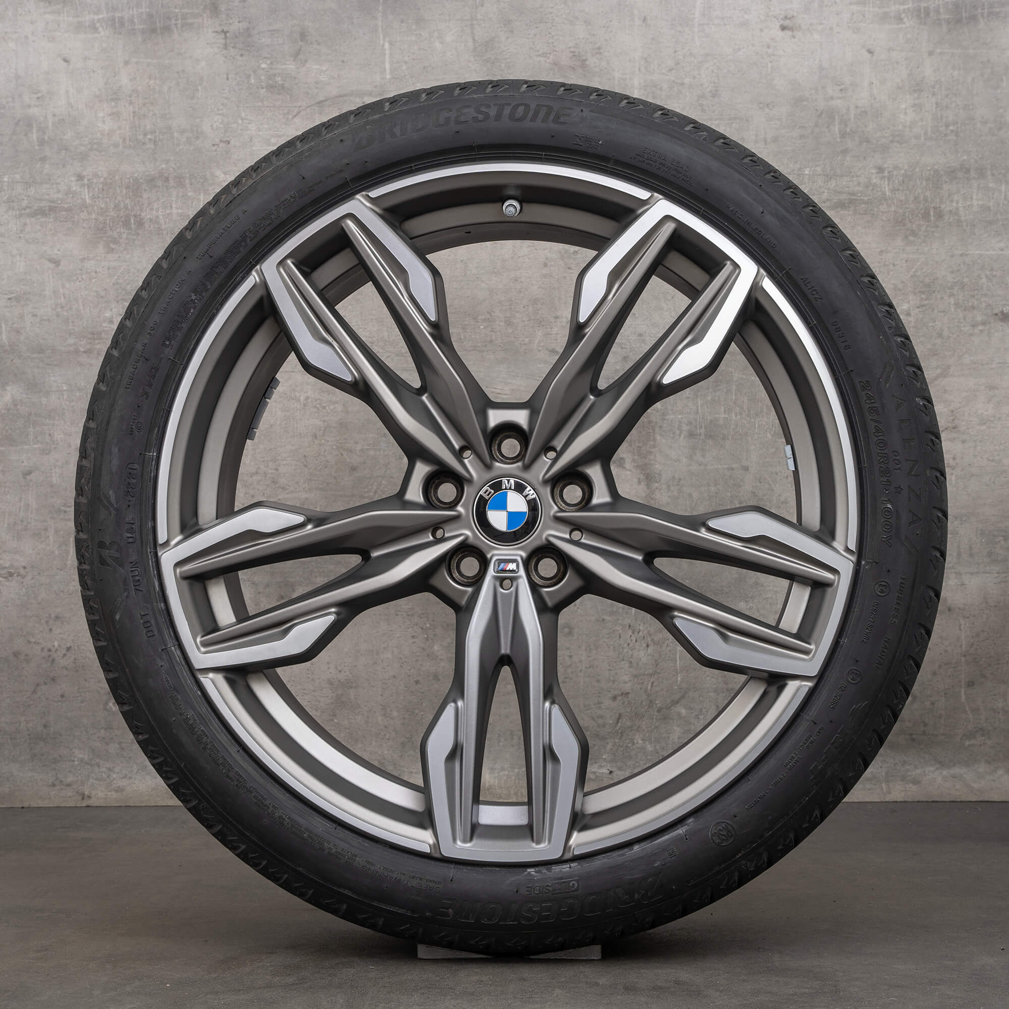 BMW X3 G01 X4 G02 summer wheels 21 inch rims tires styling 718 M