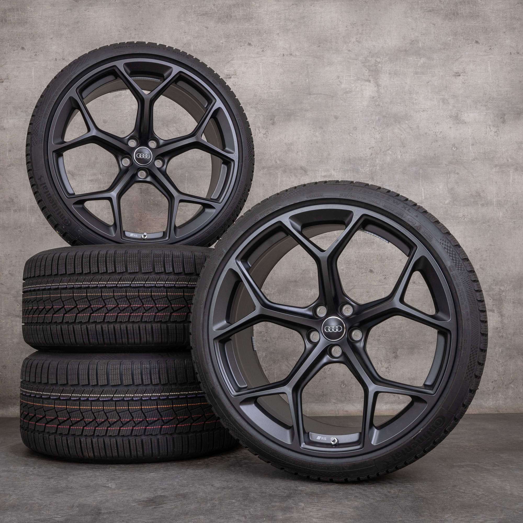 Pneus de inverno originais Audi RS6 RS7 22 polegadas 4K C8 Performance 4K0601025CQ granito mate NOVAS