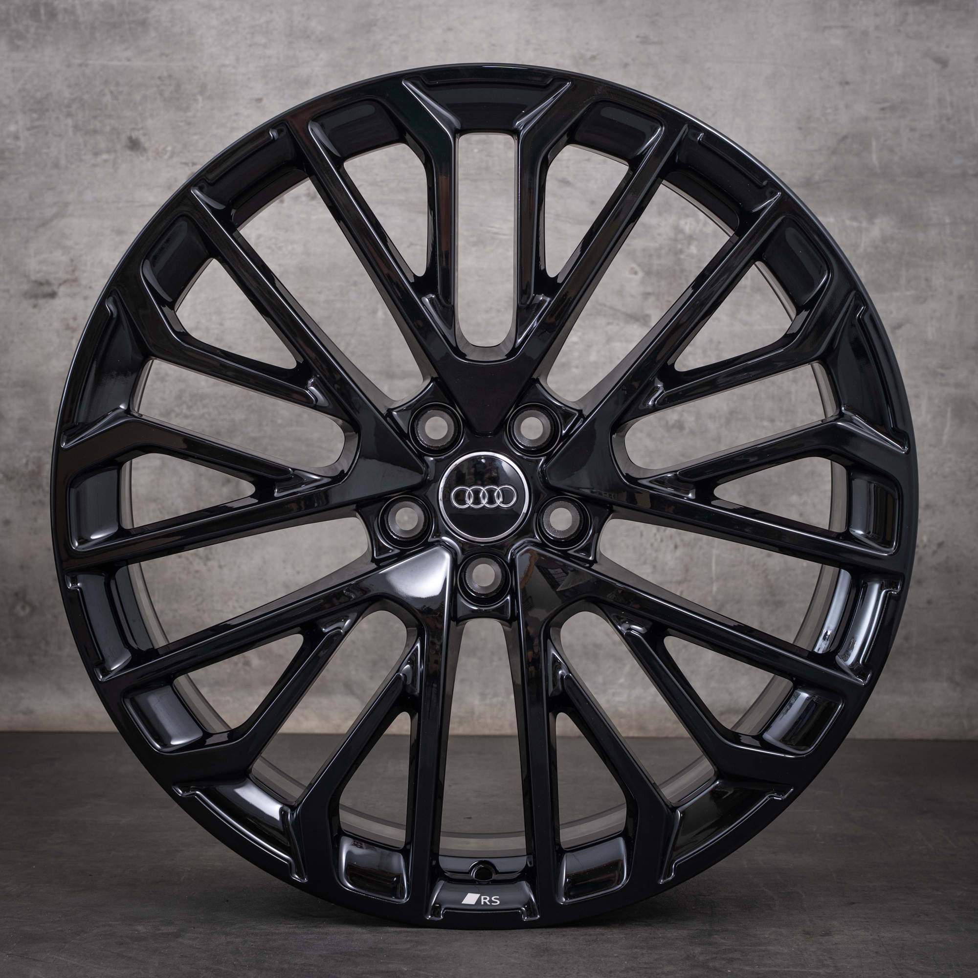 Original Audi Q5 SQ5 Felgen 21 Zoll FY GU Sportback 8MA601025L schwarz glanz