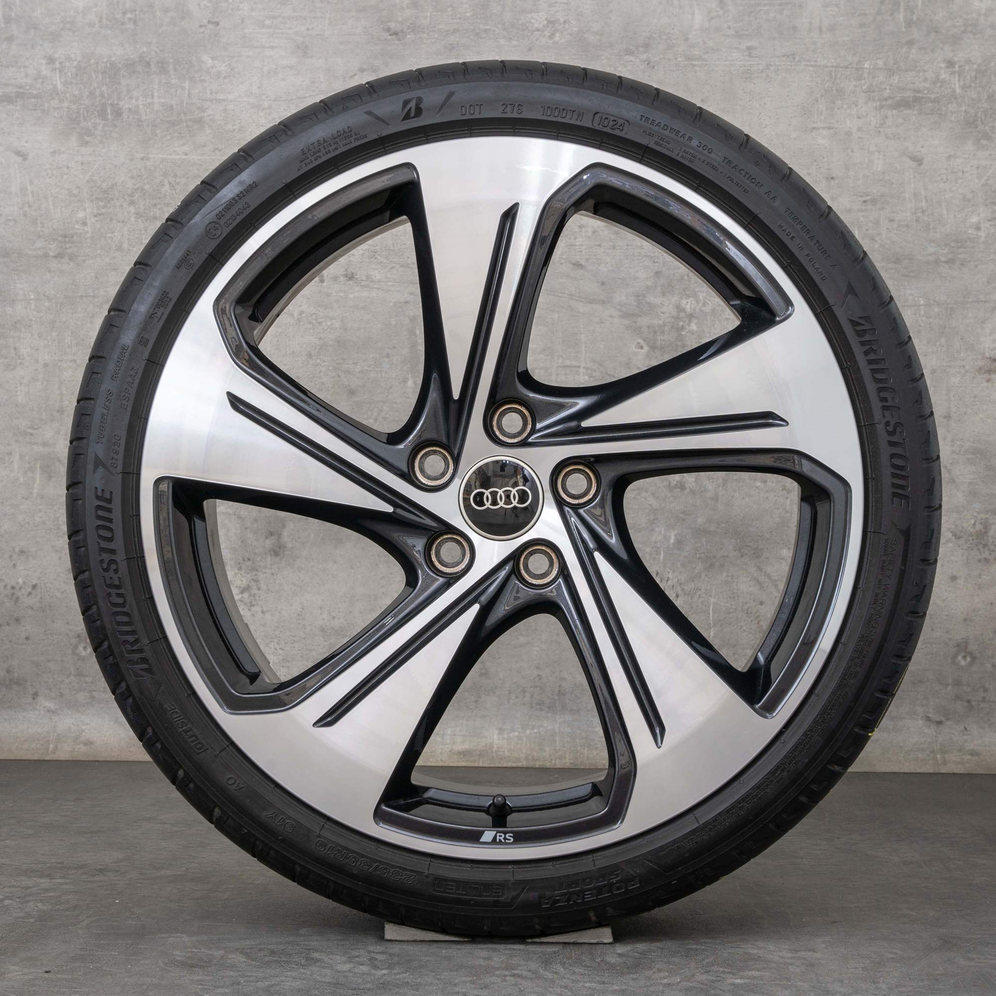 Llantas originales Audi A3 S3 19 pulgadas 8Y 8V ruedas de verano 8Y0601025CG granito pulido