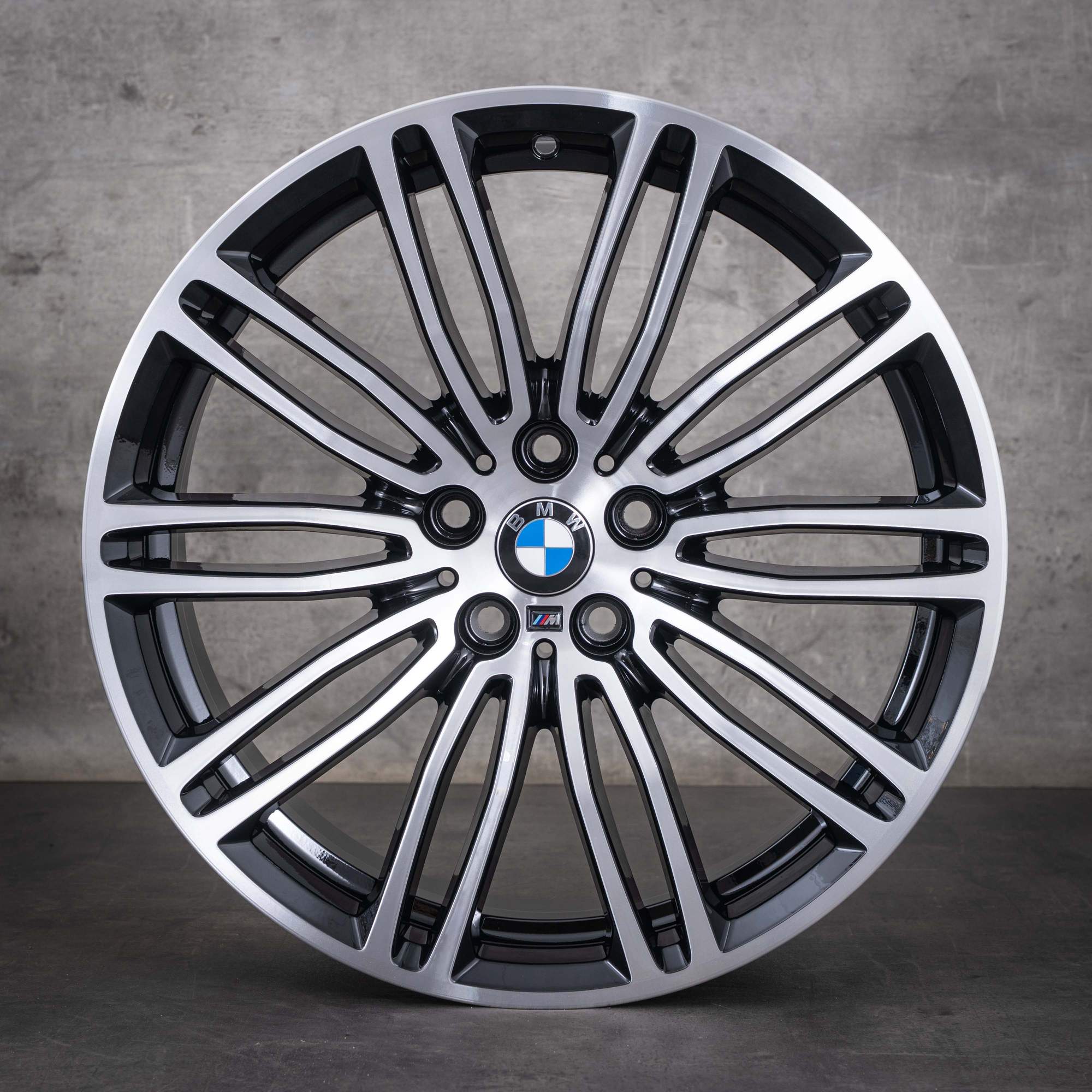 Originele BMW 5 Serie velgen 19 inch G30 G31 Styling 664 M 7855083 7855084 zwart gepolijst NIEUW